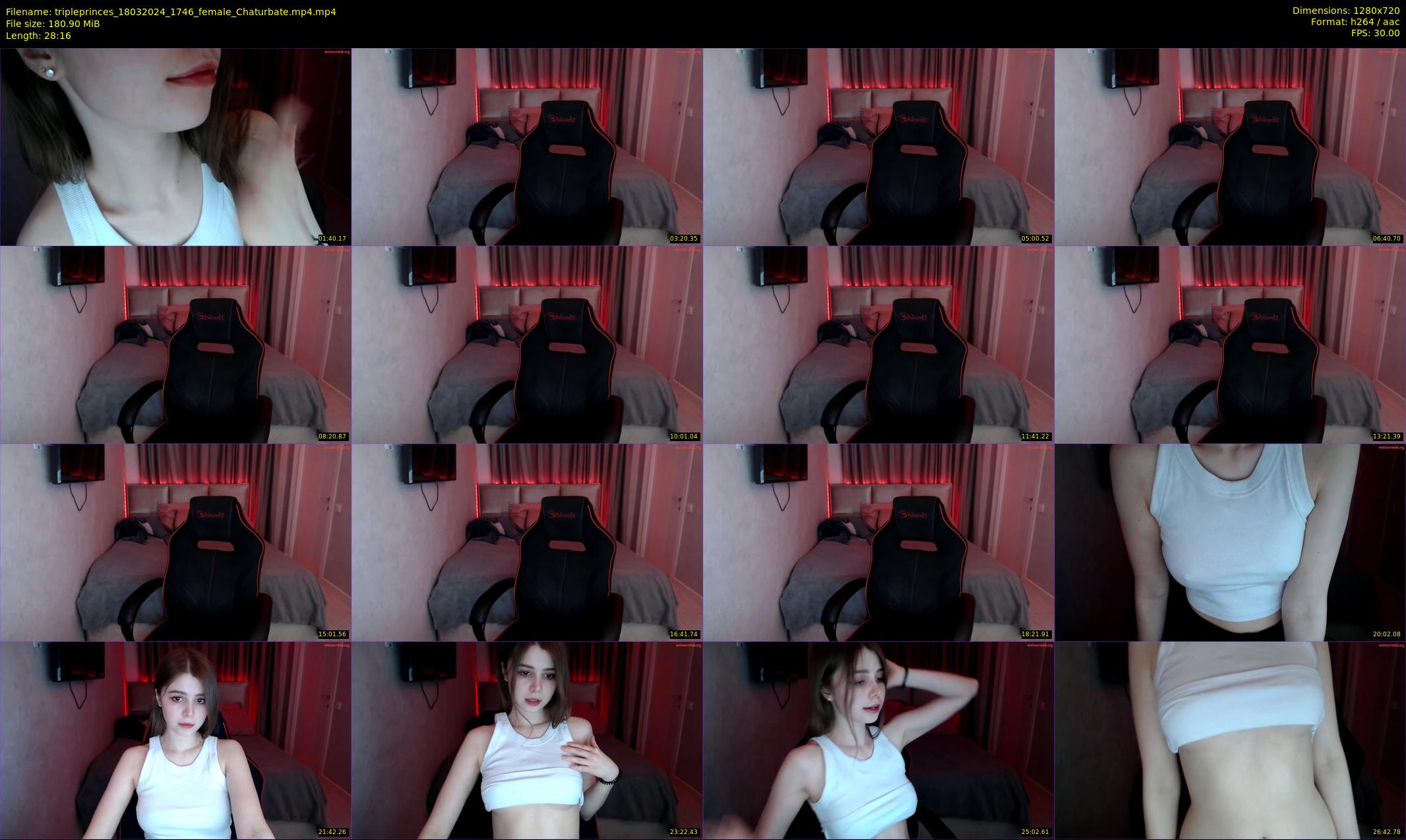 tripleprinces — 29 minute Chaturbate female cam show recording, 720p, Mar 18, 2024