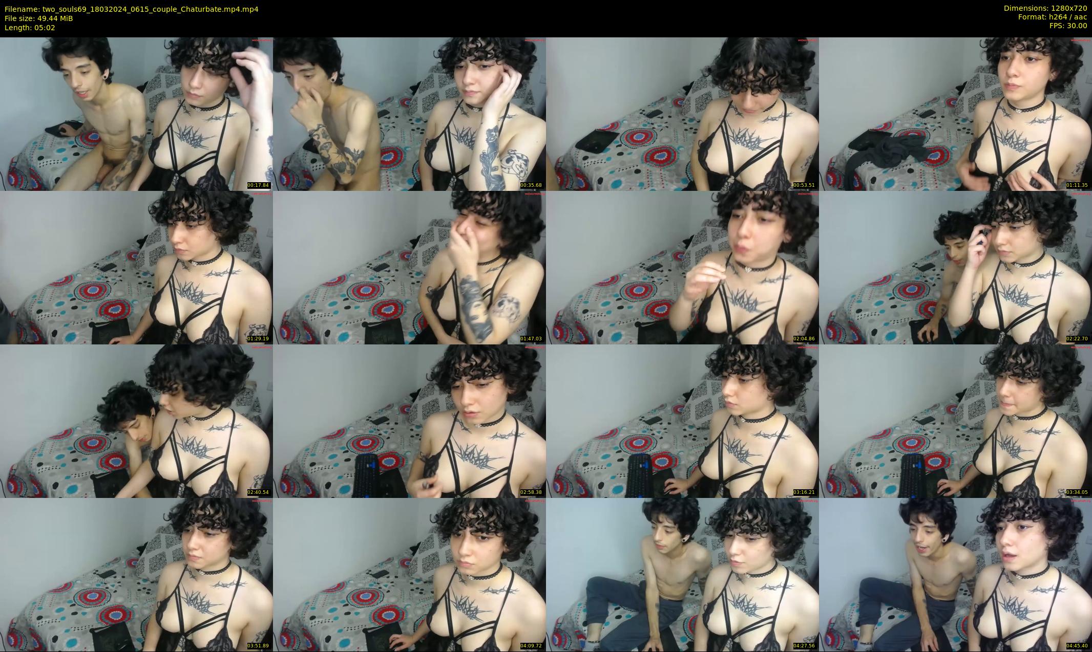 two_souls69 — 6 minute Chaturbate couple cam show recording, 720p, Mar 18, 2024