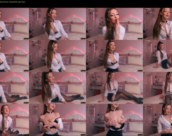 velerycute — 12 minute Chaturbate female cam show recording, 720p, Mar 18, 2024