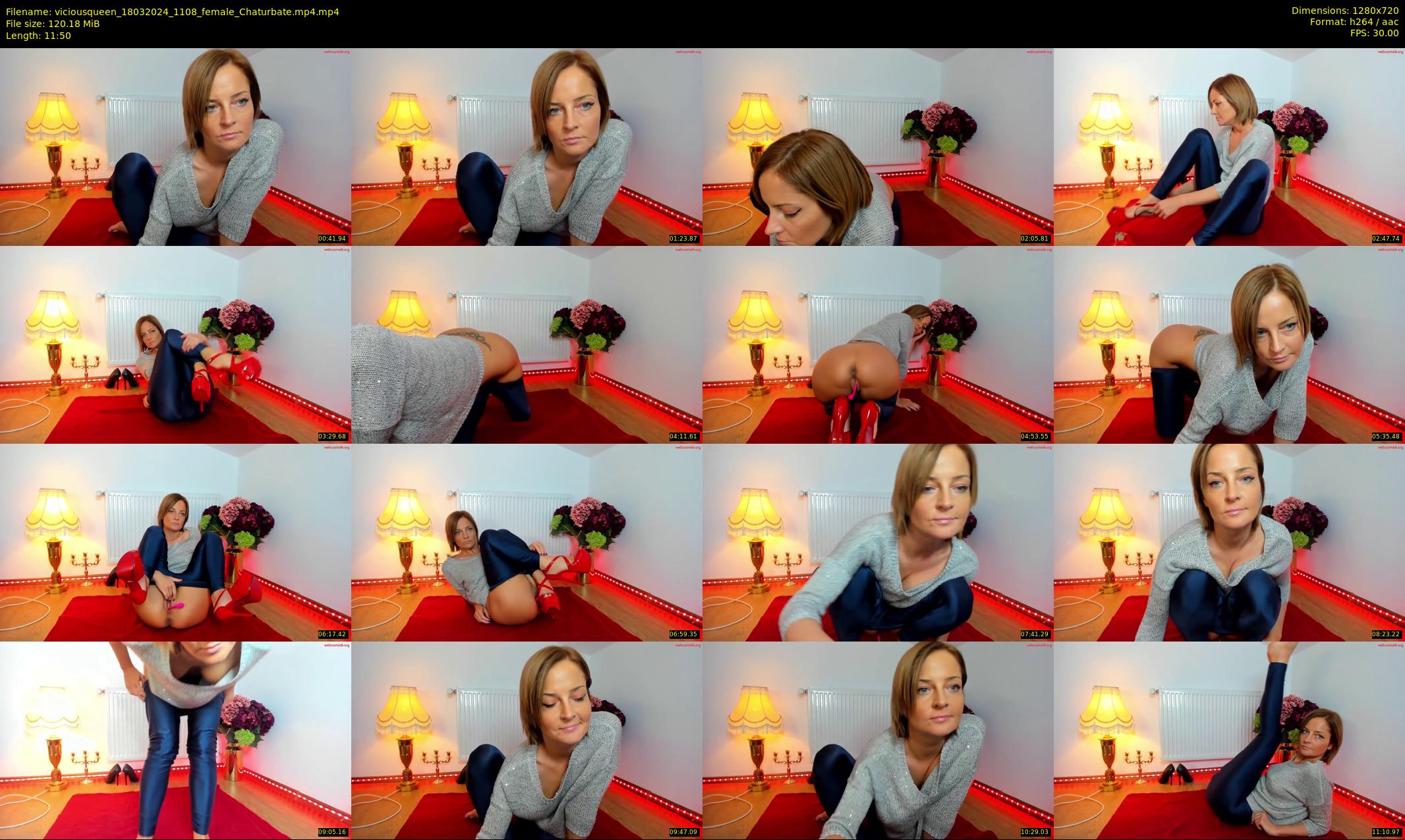 viciousqueen — 12 minute Chaturbate female cam show recording, 720p, Mar 18, 2024