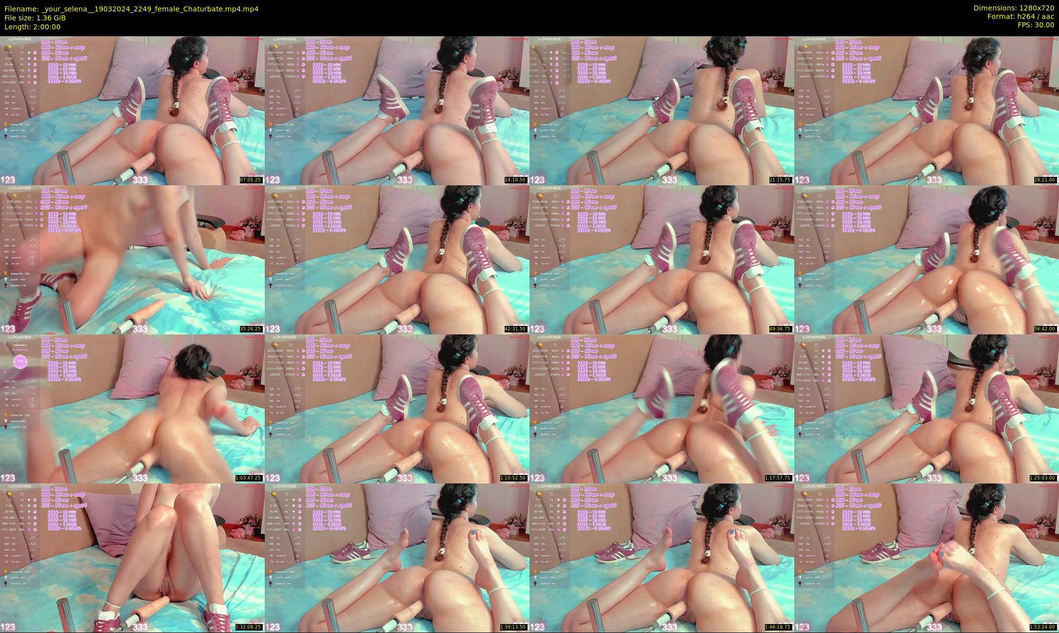 _your_selena_ — 120 minute Chaturbate female cam show recording, 720p, Mar 19, 2024