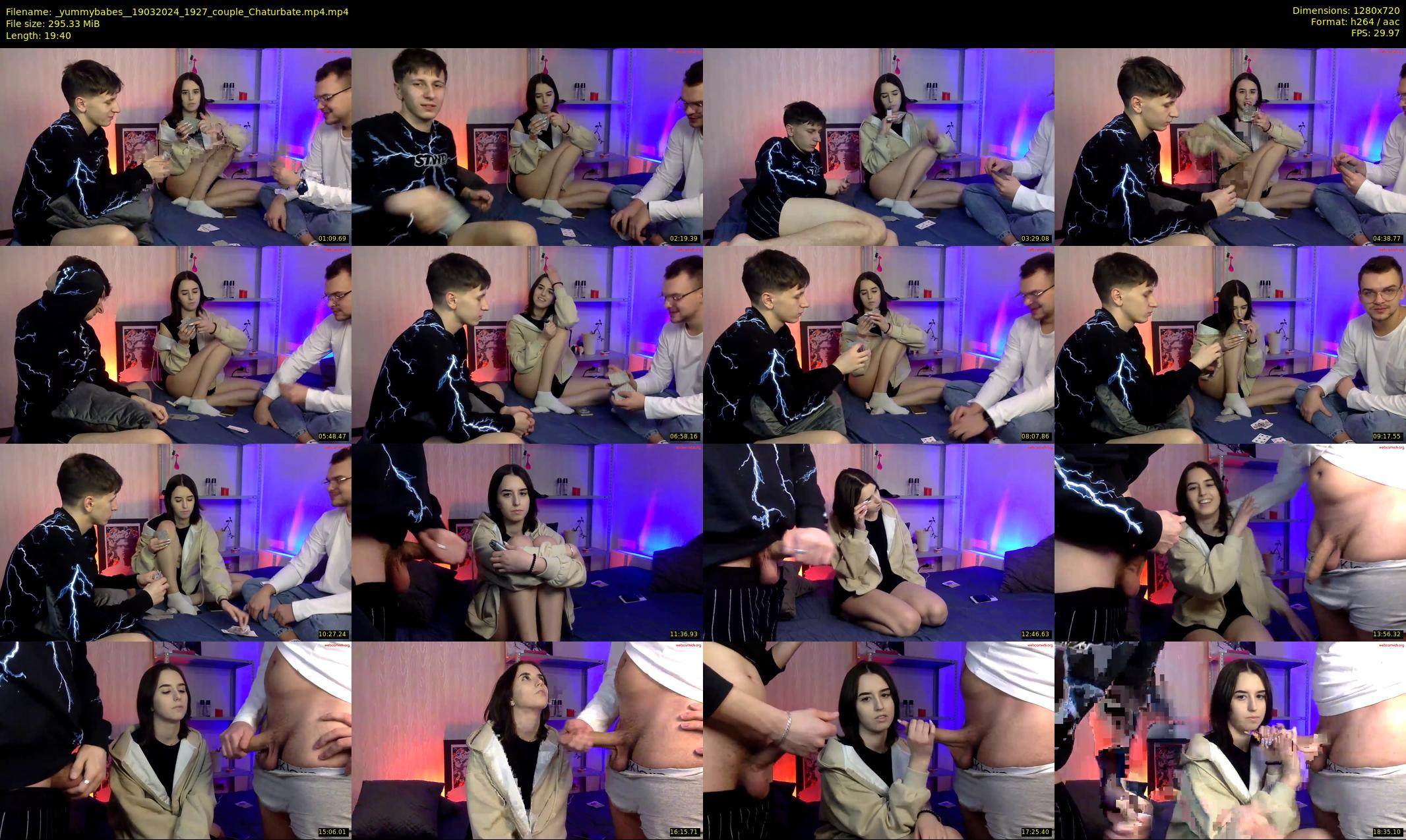 _yummybabes_ — 20 minute Chaturbate couple cam show recording, 720p, Mar 19, 2024
