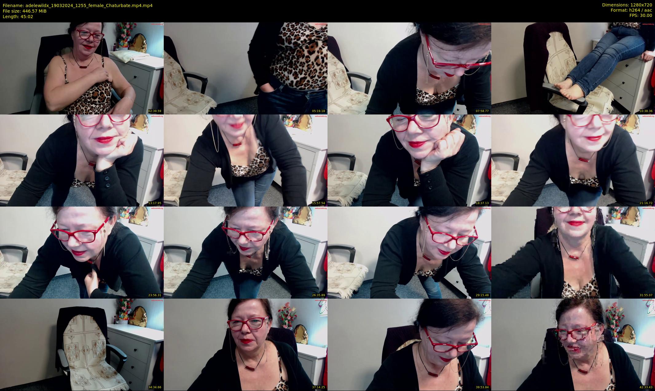 adelewildx — 46 minute Chaturbate female cam show recording, 720p, Mar 19, 2024