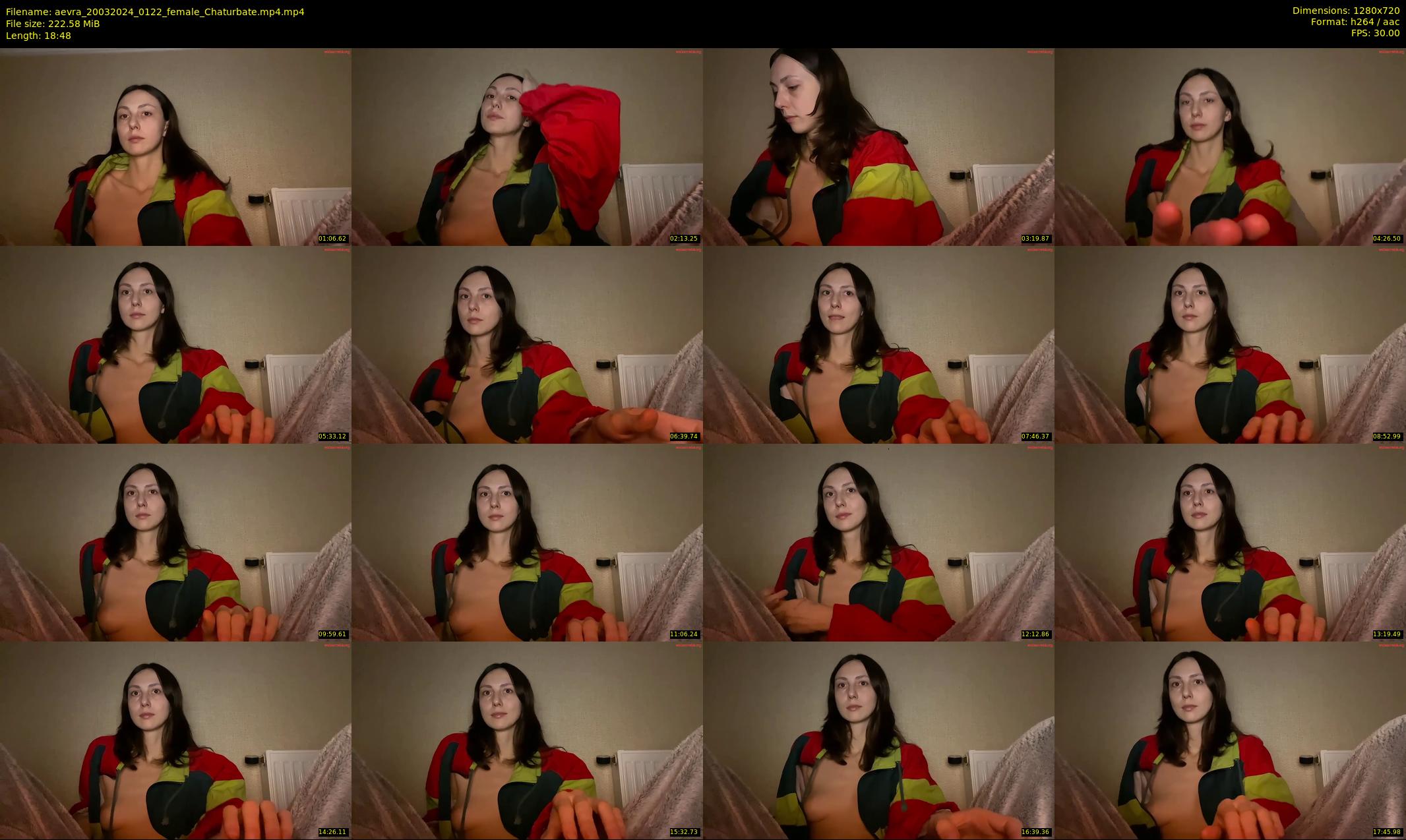 aevra — 19 minute Chaturbate female cam show recording, 720p, Mar 20, 2024