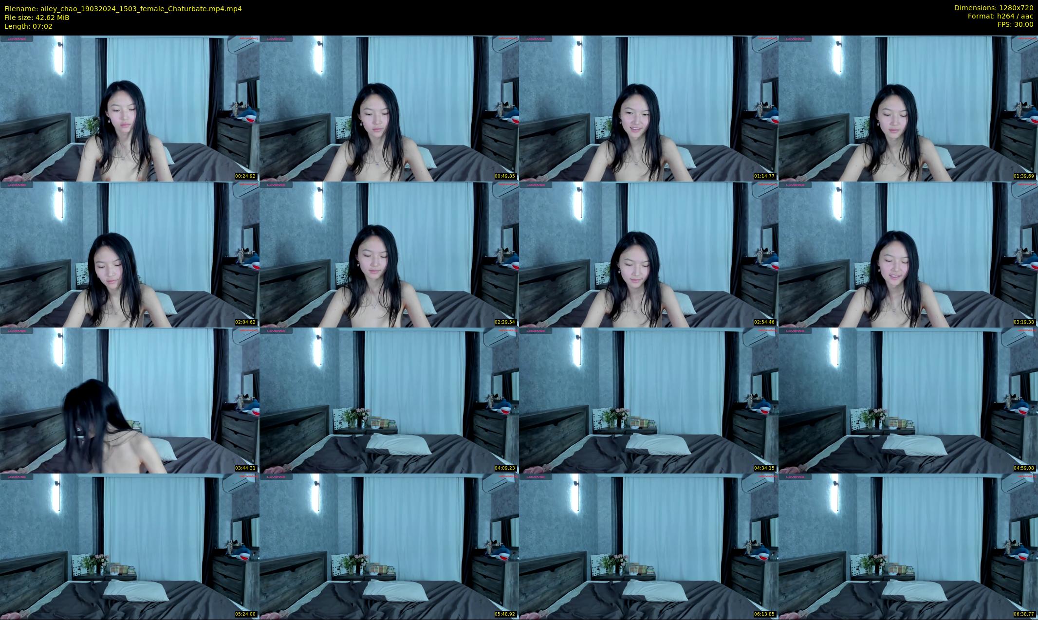 ailey_chao — 8 minute Chaturbate female cam show recording, 720p, Mar 19, 2024