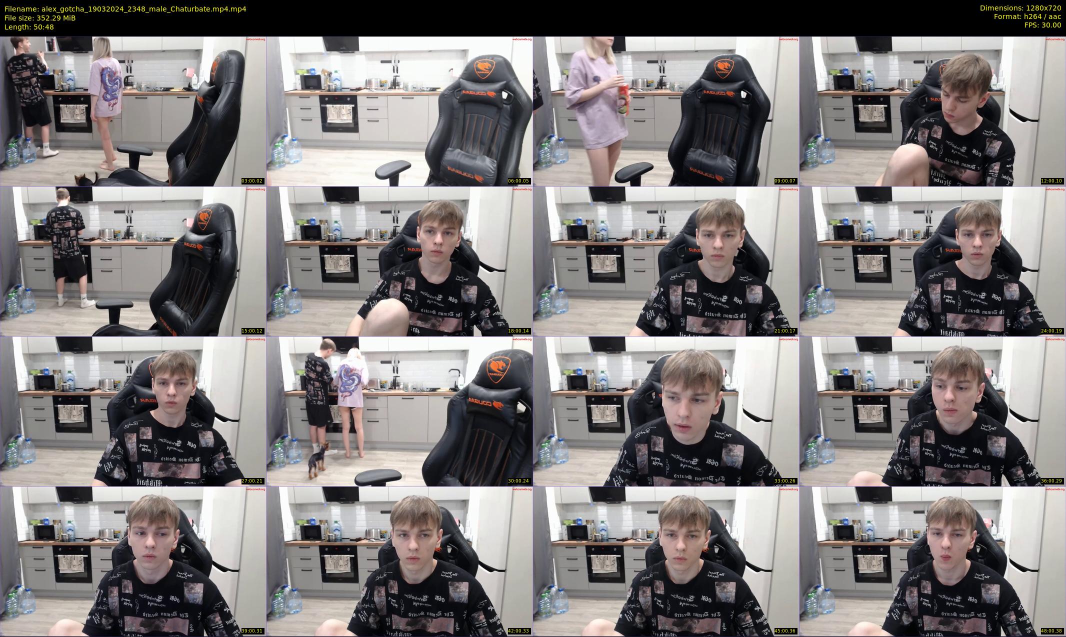 alex_gotcha — 51 minute Chaturbate male cam show recording, 720p, Mar 19, 2024