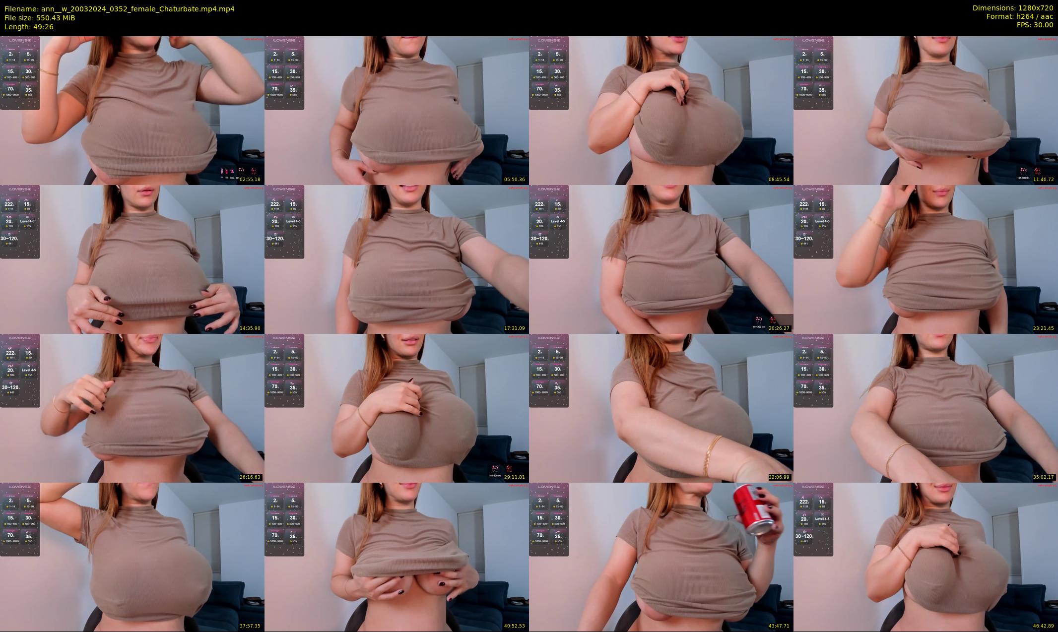 ann__w — 50 minute Chaturbate female cam show recording, 720p, Mar 20, 2024