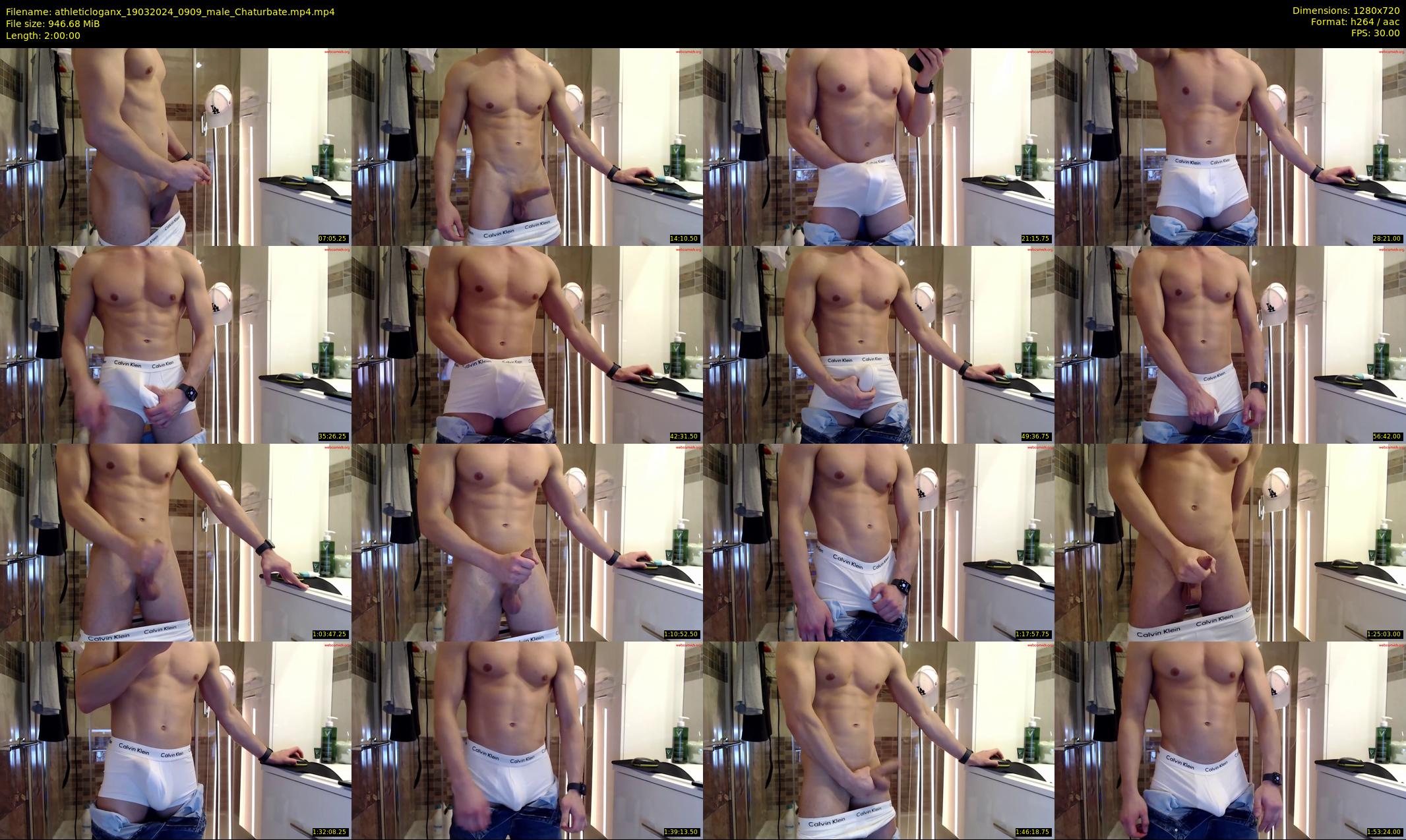 athleticloganx — 120 minute Chaturbate male cam show recording, 720p, Mar 19, 2024