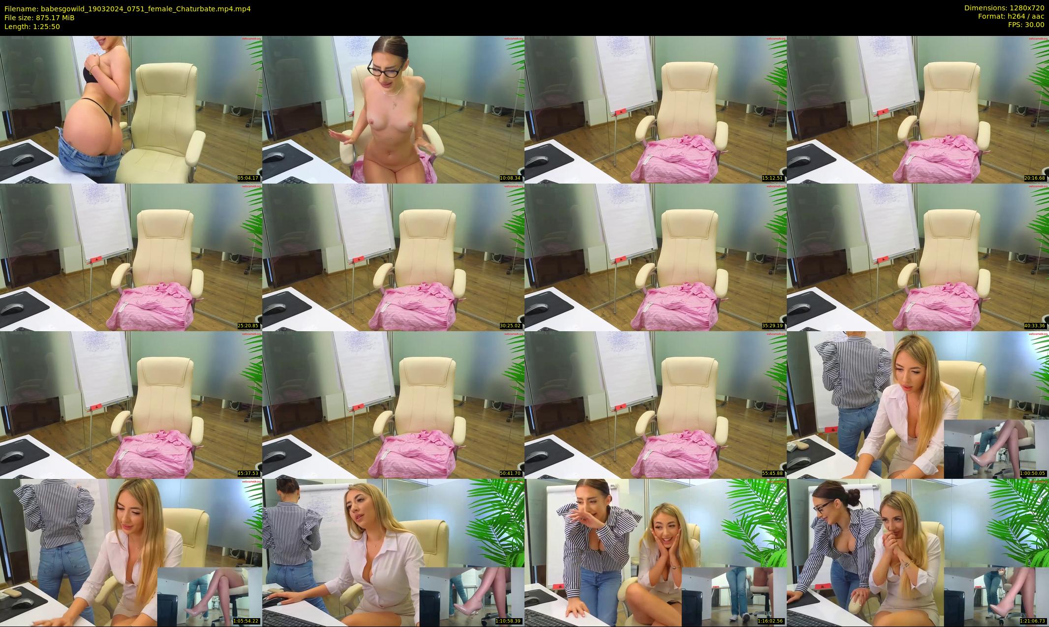 babesgowild — 86 minute Chaturbate couple cam show recording, 720p, Mar 19, 2024