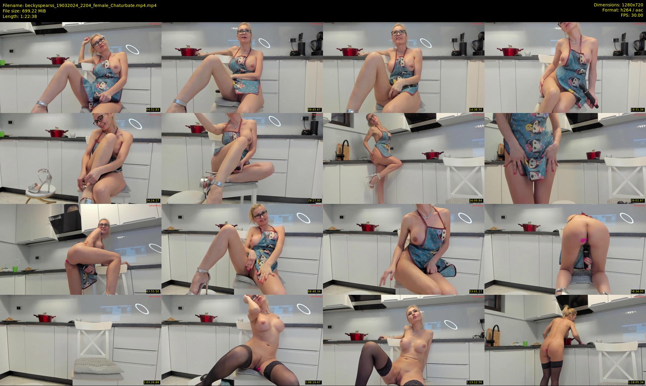beckyspearss — 83 minute Chaturbate female cam show recording, 720p, Mar 19, 2024