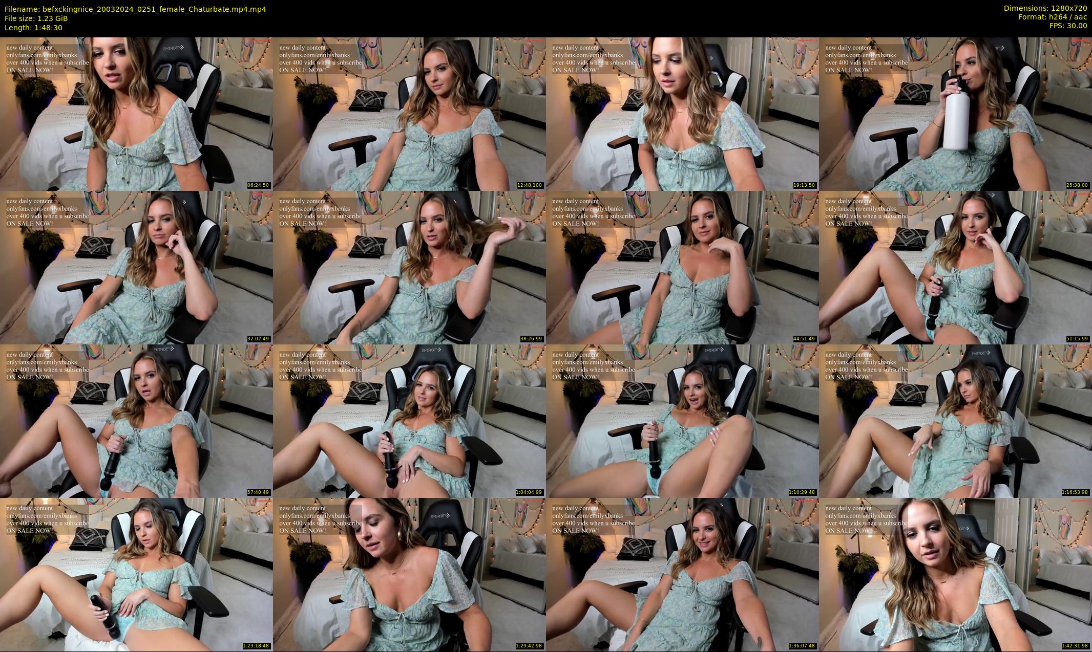 befxckingnice — 109 minute Chaturbate female cam show recording, 720p, Mar 20, 2024