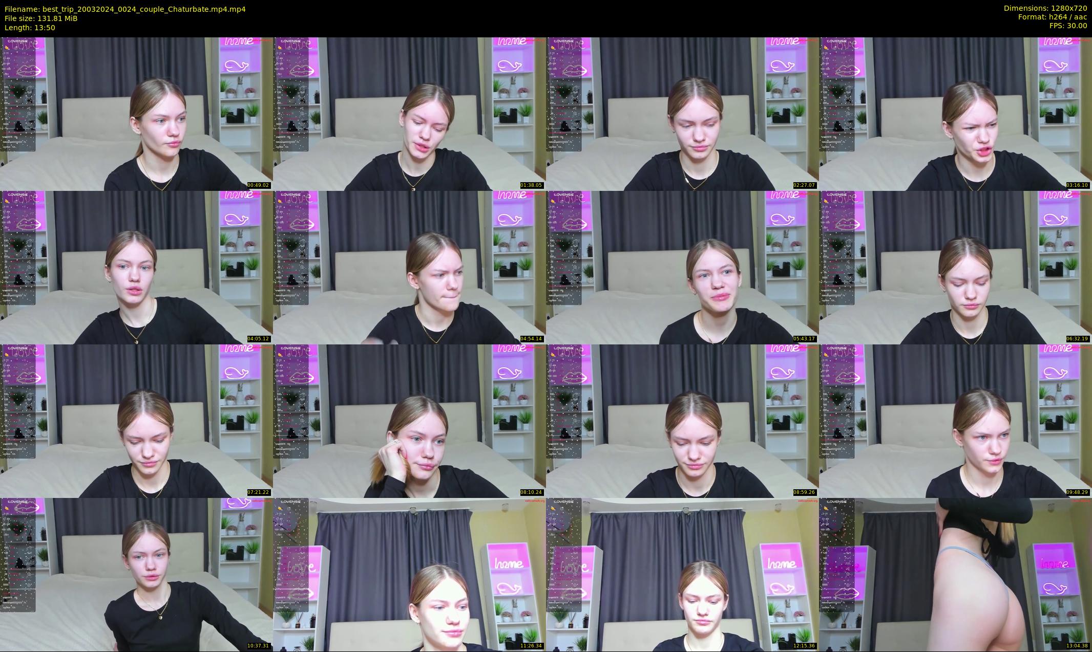 best_trip — 14 minute Chaturbate couple cam show recording, 720p, Mar 20, 2024