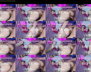 bethanie_derek — 3 minute Chaturbate couple cam show recording, 720p, Mar 19, 2024