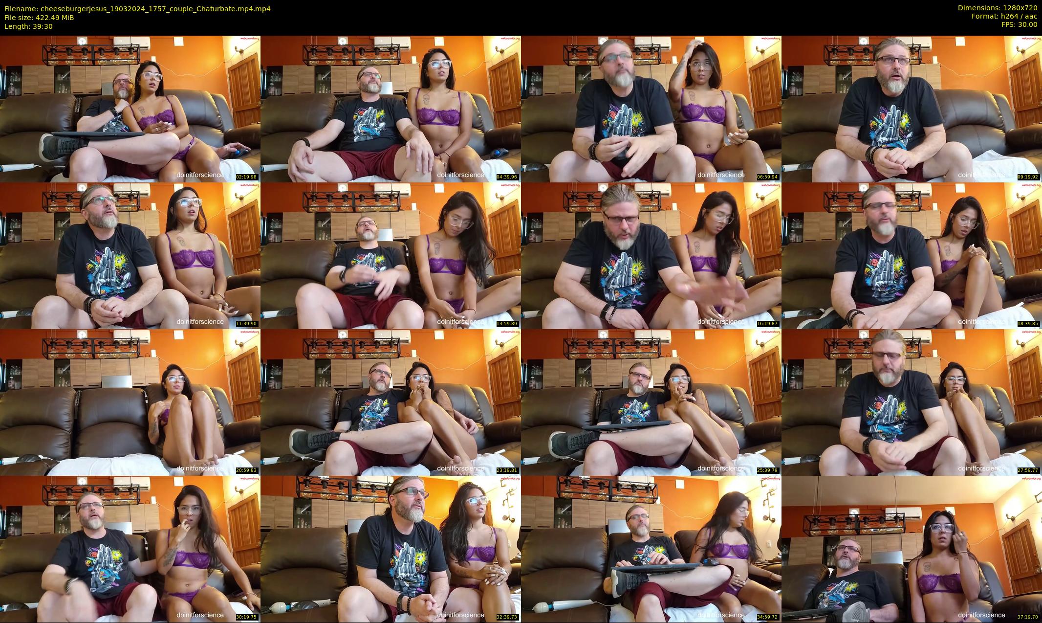 cheeseburgerjesus — 40 minute Chaturbate couple cam show recording, 720p, Mar 19, 2024