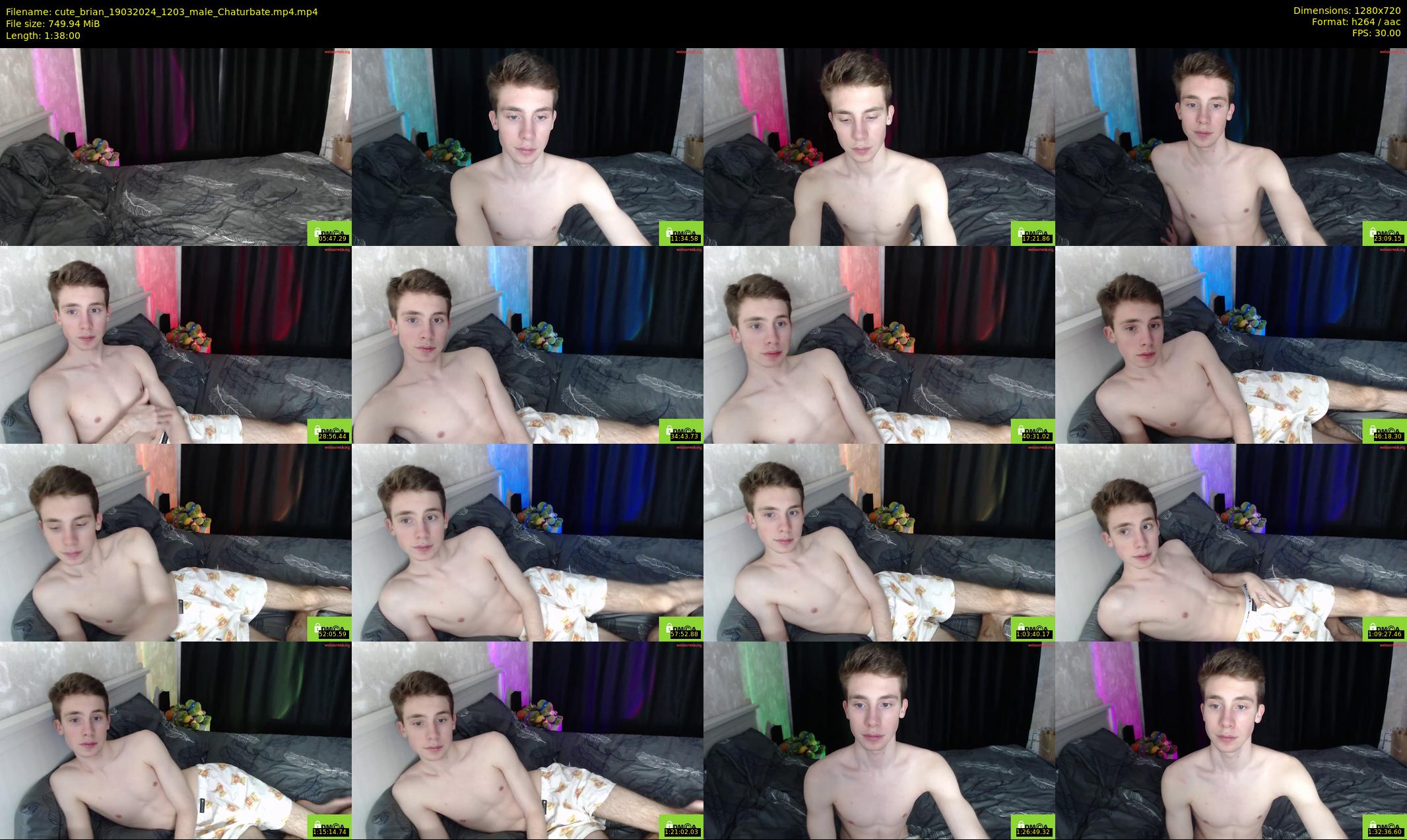cute_brian — 98 minute Chaturbate male cam show recording, 720p, Mar 19, 2024
