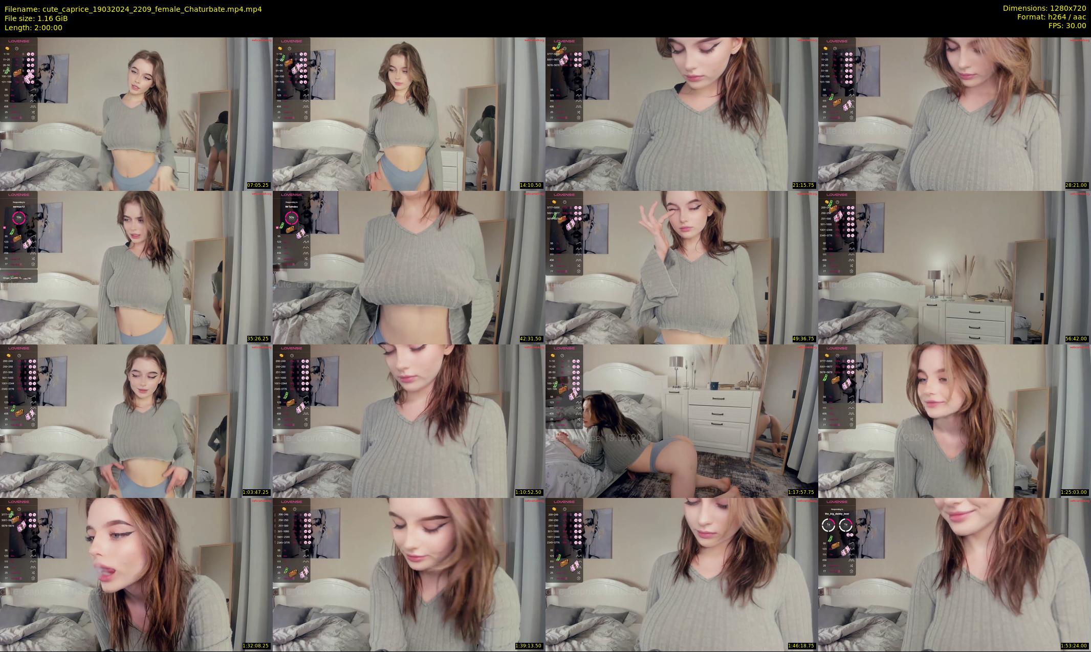 cute_caprice — 120 minute Chaturbate female cam show recording, 720p, Mar 19, 2024