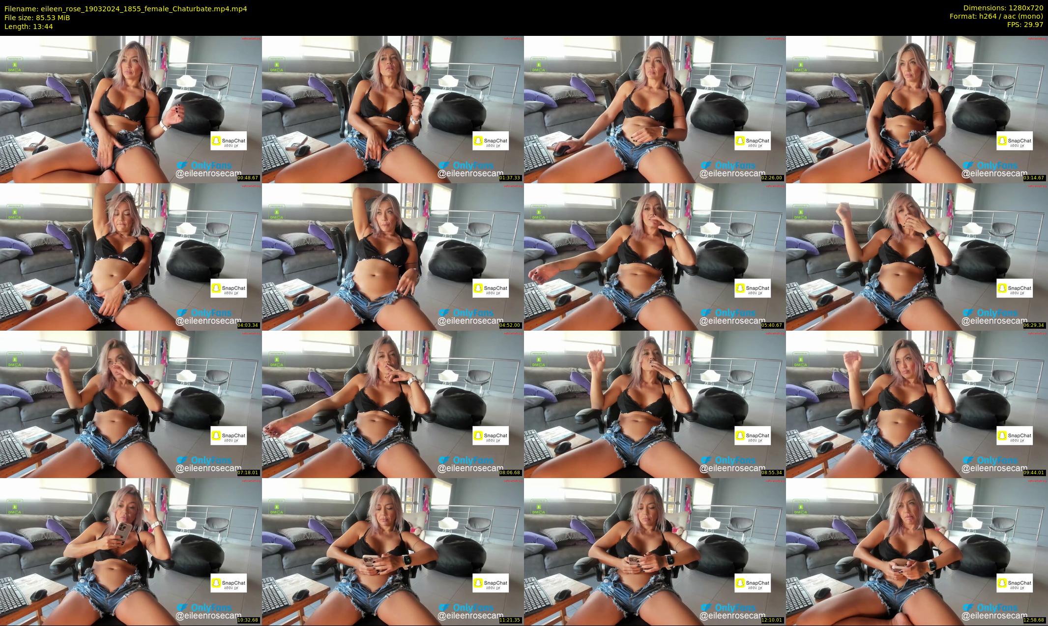 eileen_rose — 14 minute Chaturbate female cam show recording, 720p, Mar 19, 2024