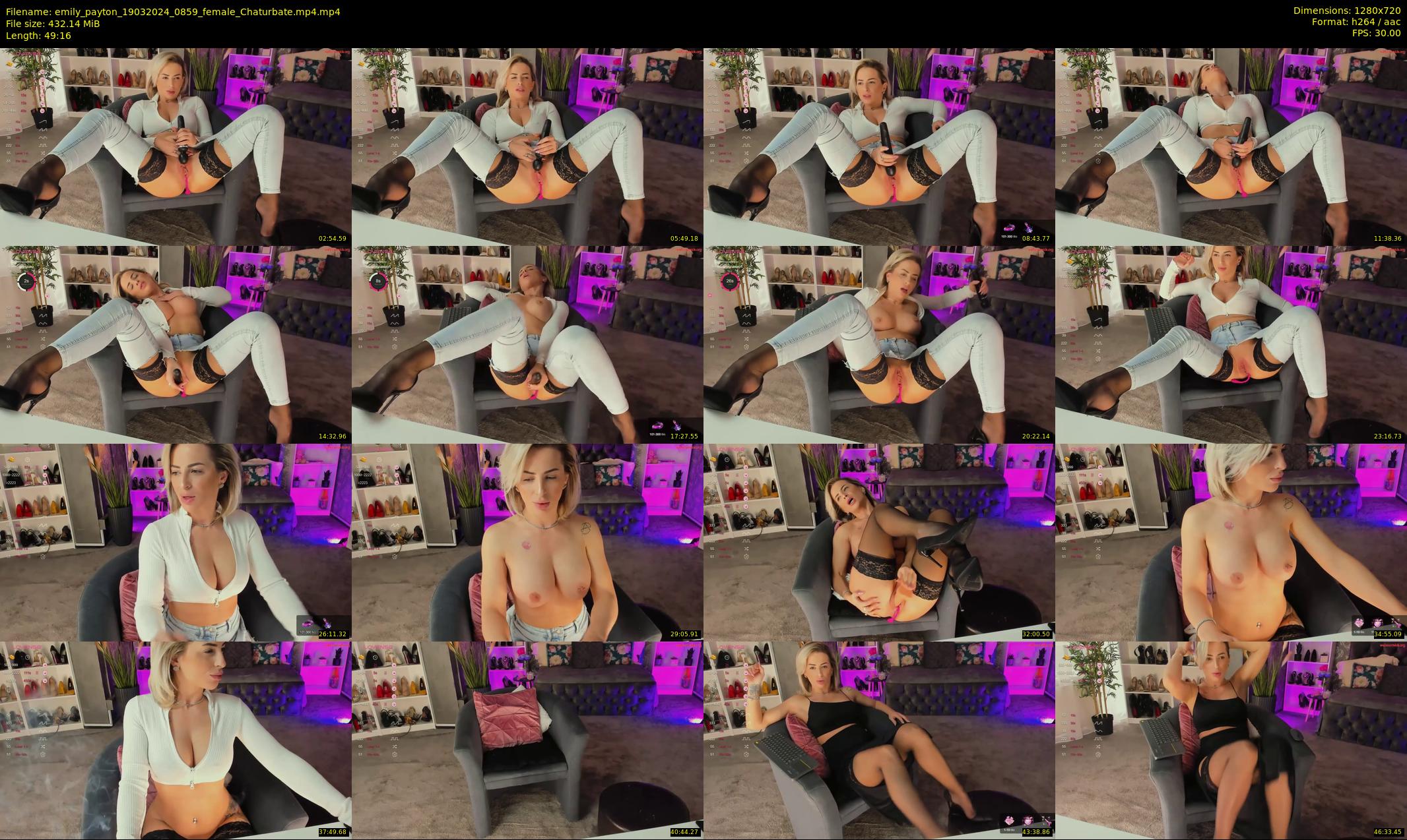 emily_payton — 50 minute Chaturbate female cam show recording, 720p, Mar 19, 2024