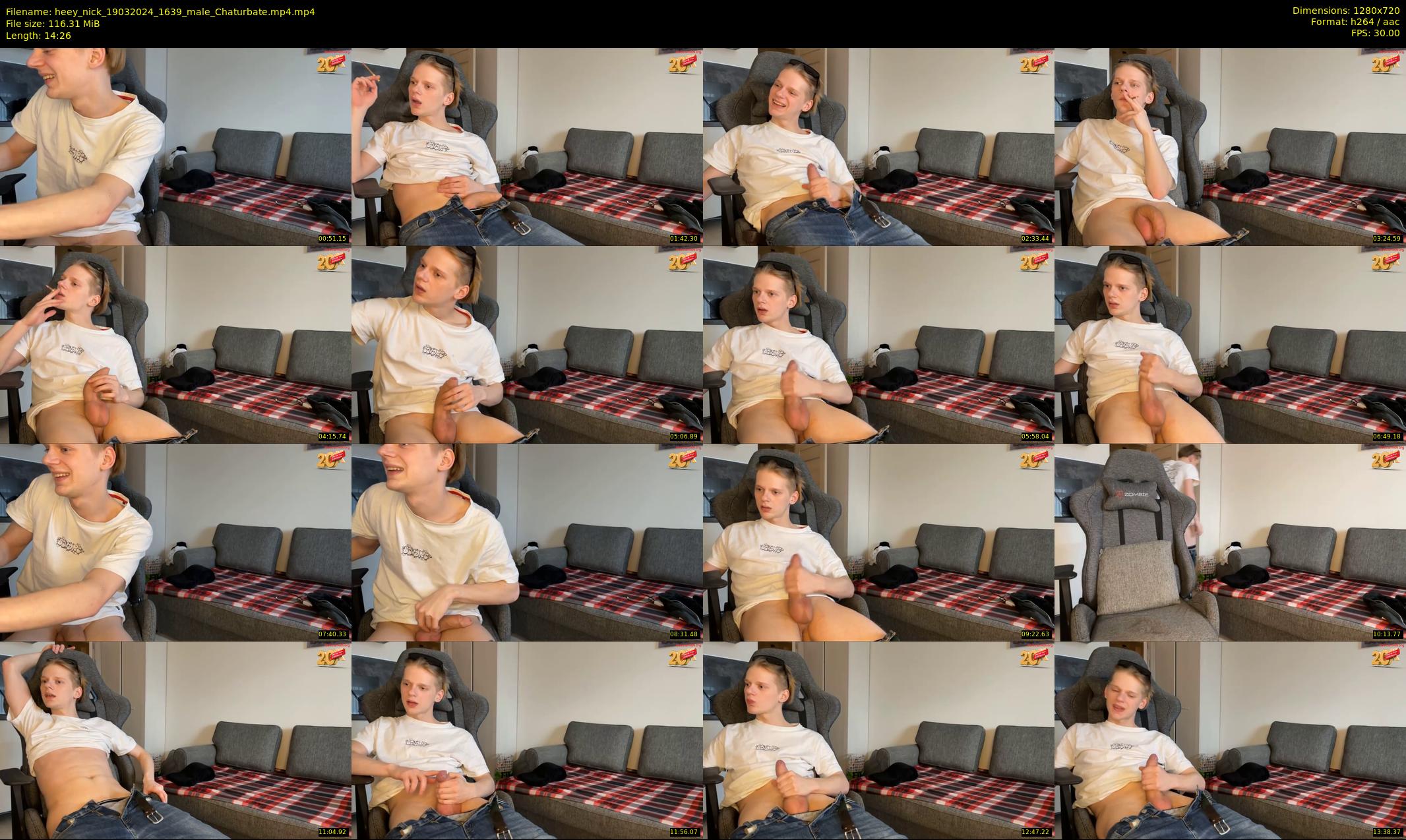 heey_nick — 15 minute Chaturbate male cam show recording, 720p, Mar 19, 2024