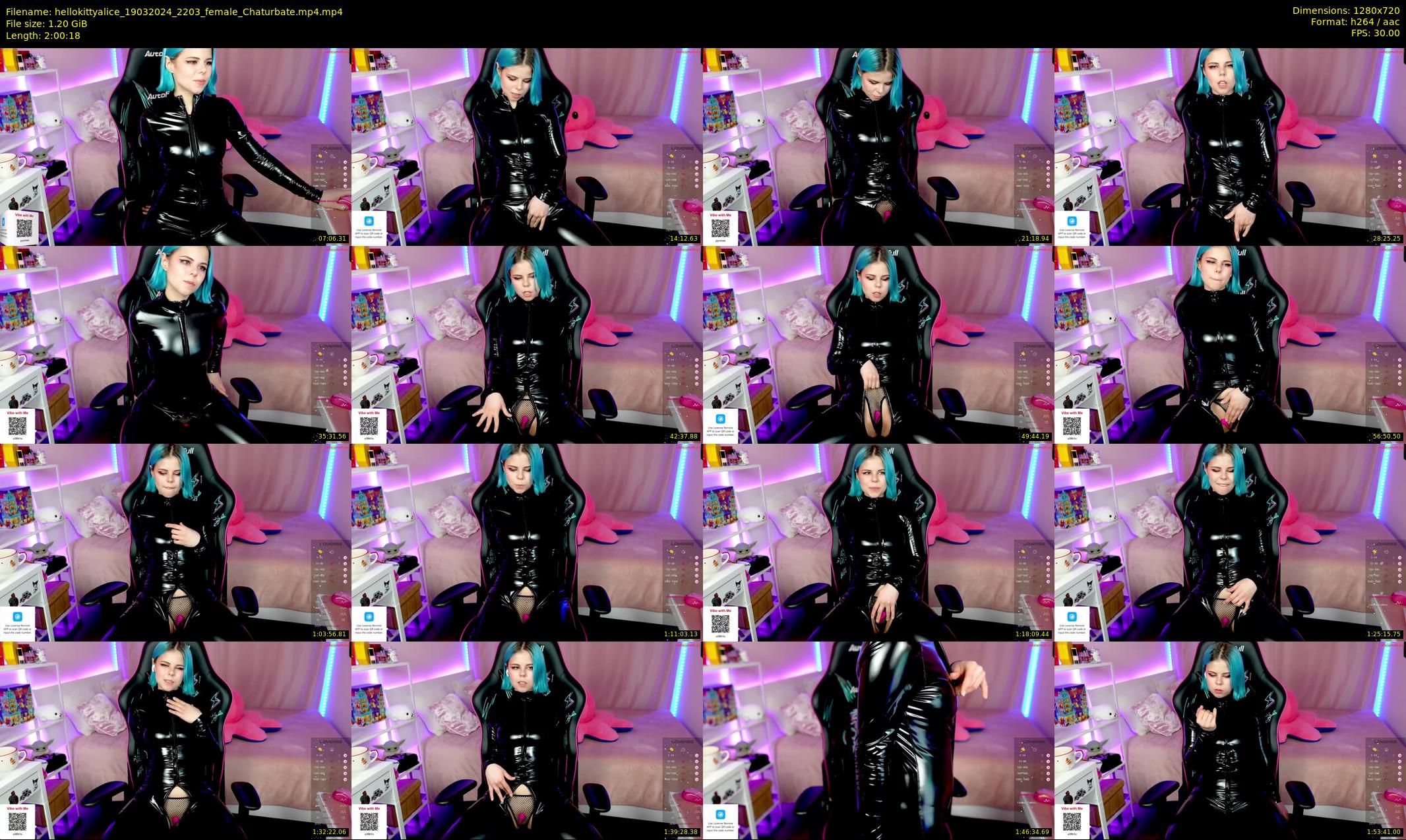 hellokittyalice — 121 minute Chaturbate female cam show recording, 720p, Mar 19, 2024