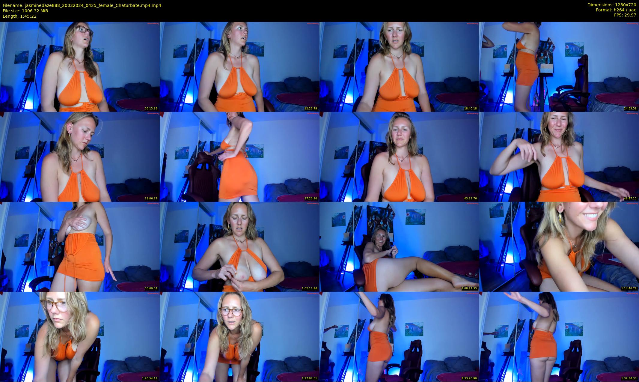 jasminedaze888 — 106 minute Chaturbate female cam show recording, 720p, Mar 20, 2024