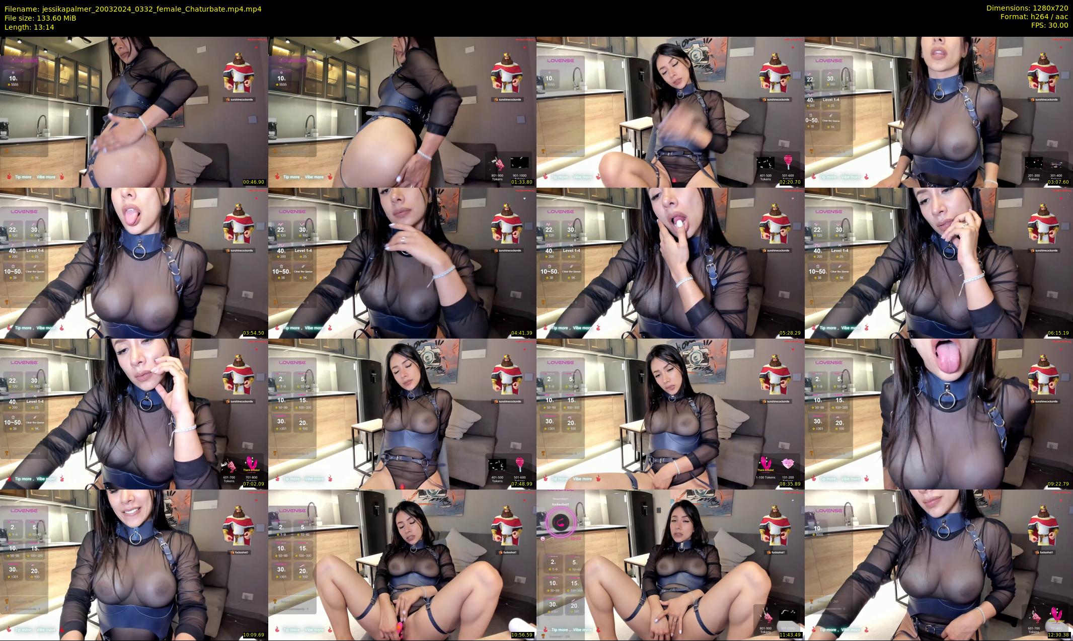 jessikapalmer — 14 minute Chaturbate female cam show recording, 720p, Mar 20, 2024