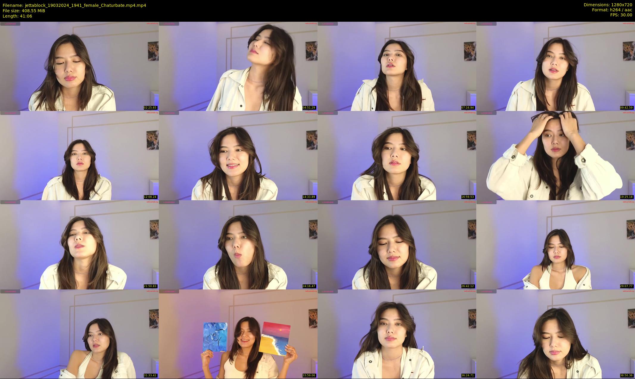 jettablock — 42 minute Chaturbate female cam show recording, 720p, Mar 19, 2024