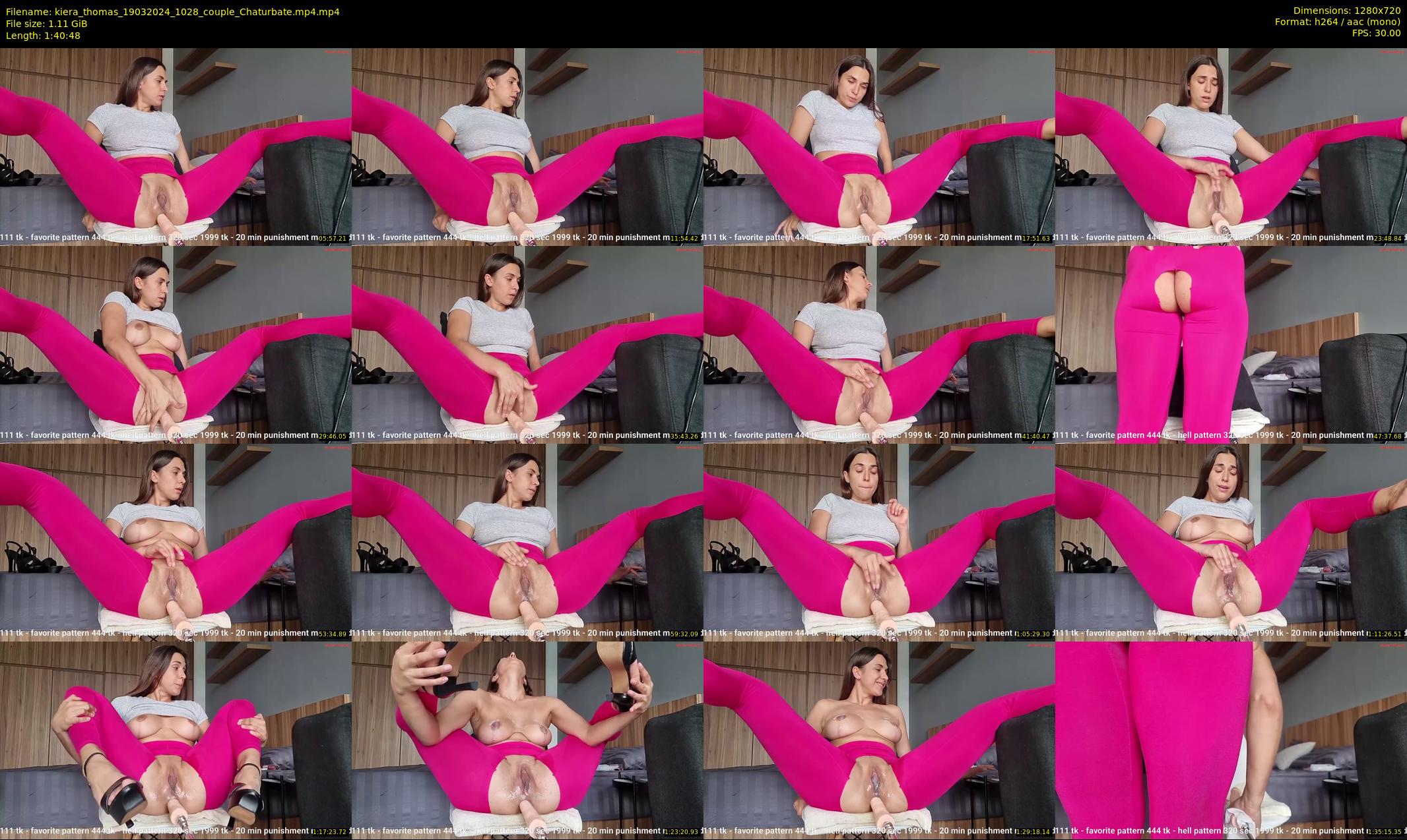 kiera_thomas — 101 minute Chaturbate couple cam show recording, 720p, Mar 19, 2024