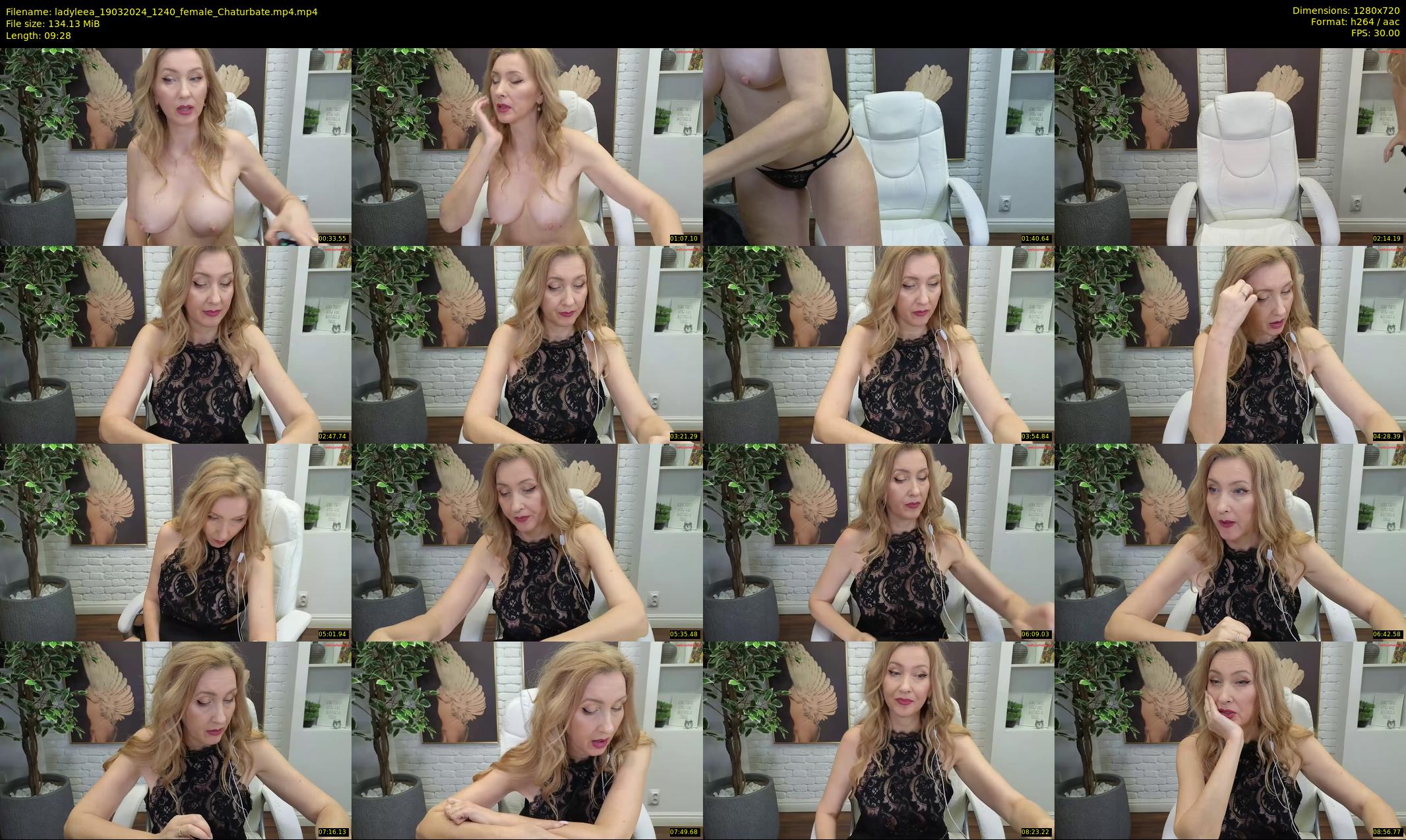 ladyleea — 10 minute Chaturbate female cam show recording, 720p, Mar 19, 2024