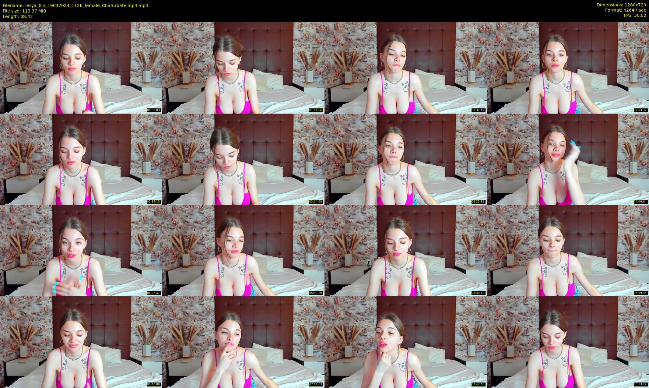 lesya_flin — 9 minute Chaturbate female cam show recording, 720p, Mar 19, 2024