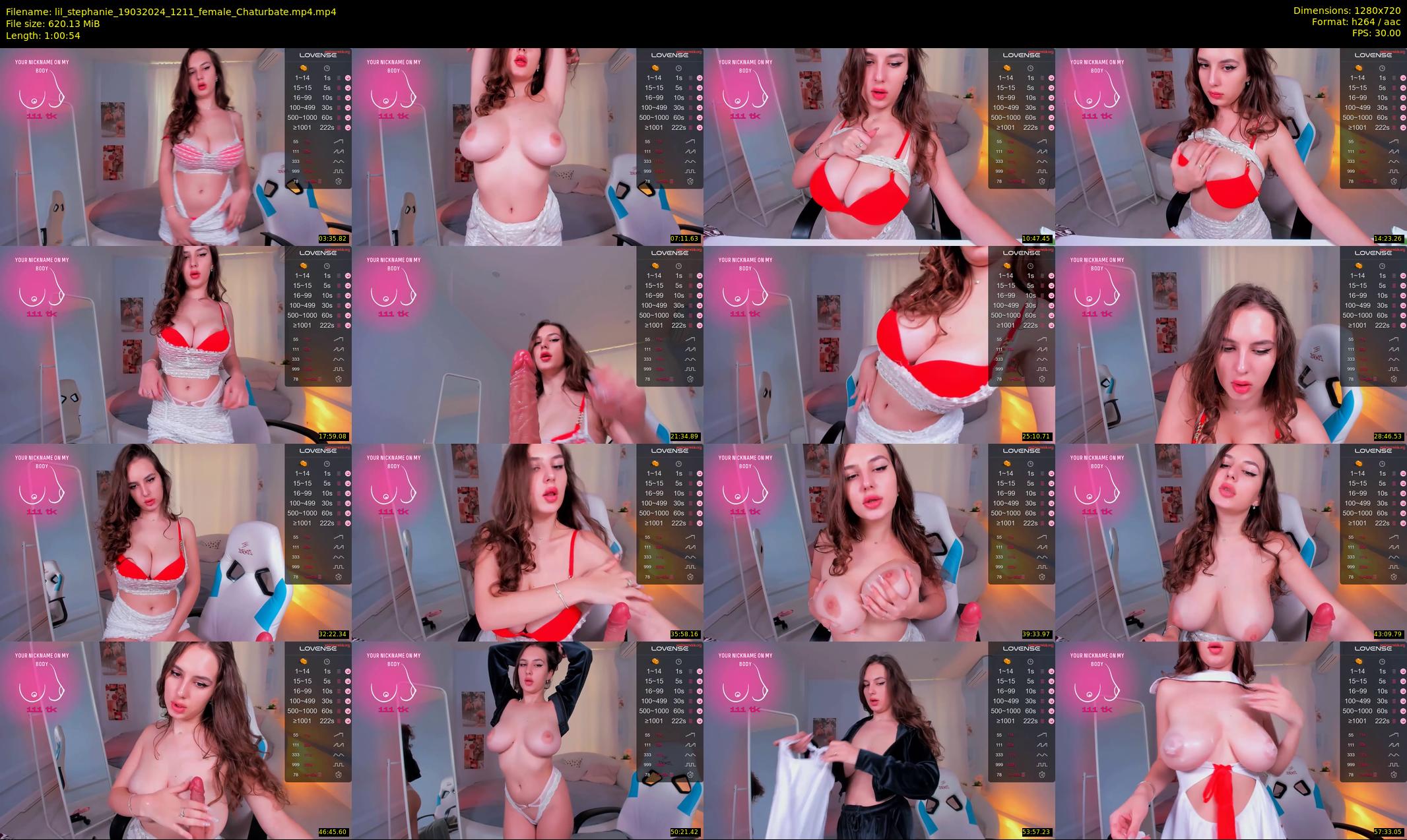 lil_stephanie — 61 minute Chaturbate female cam show recording, 720p, Mar 19, 2024