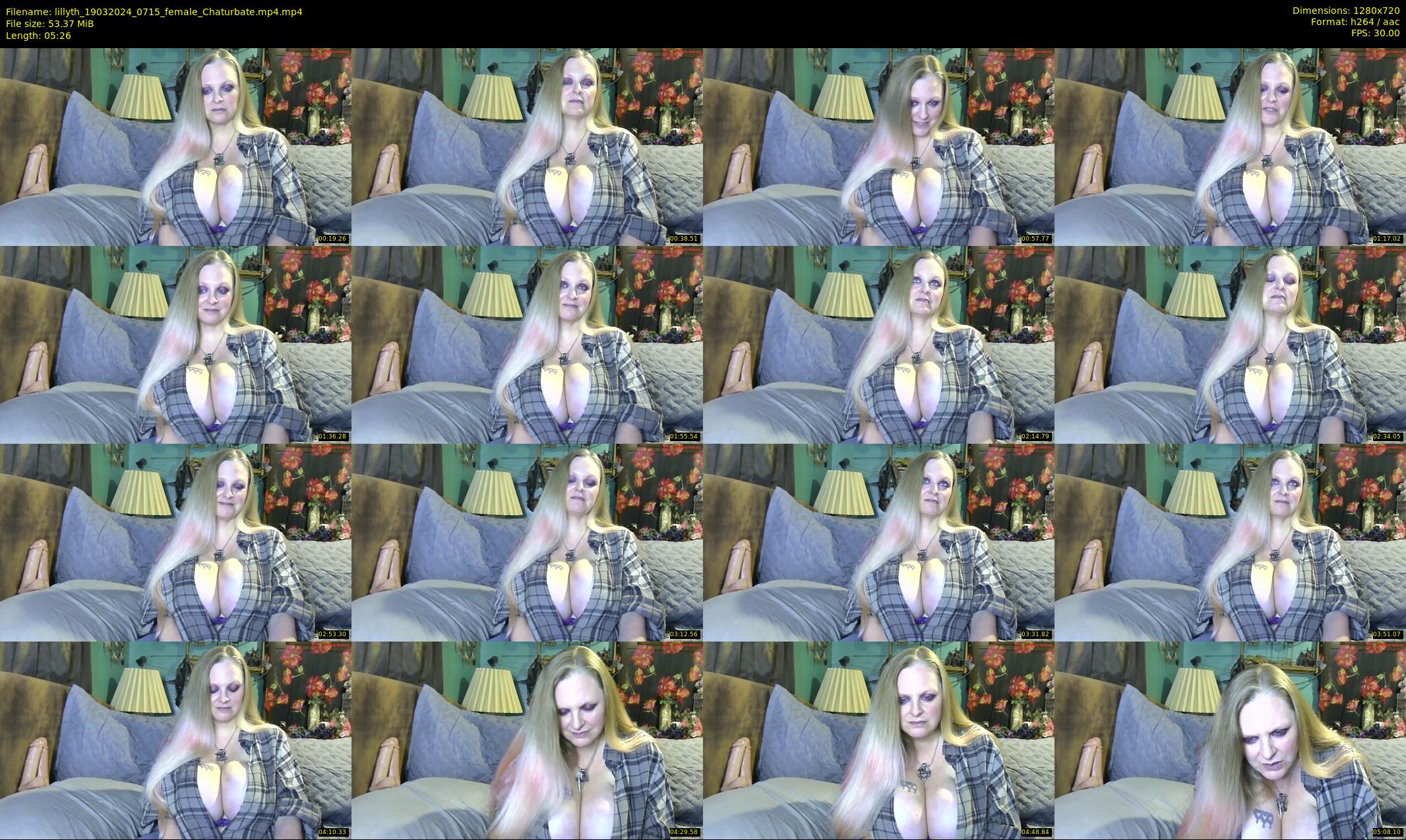 lillyth — 6 minute Chaturbate female cam show recording, 720p, Mar 19, 2024
