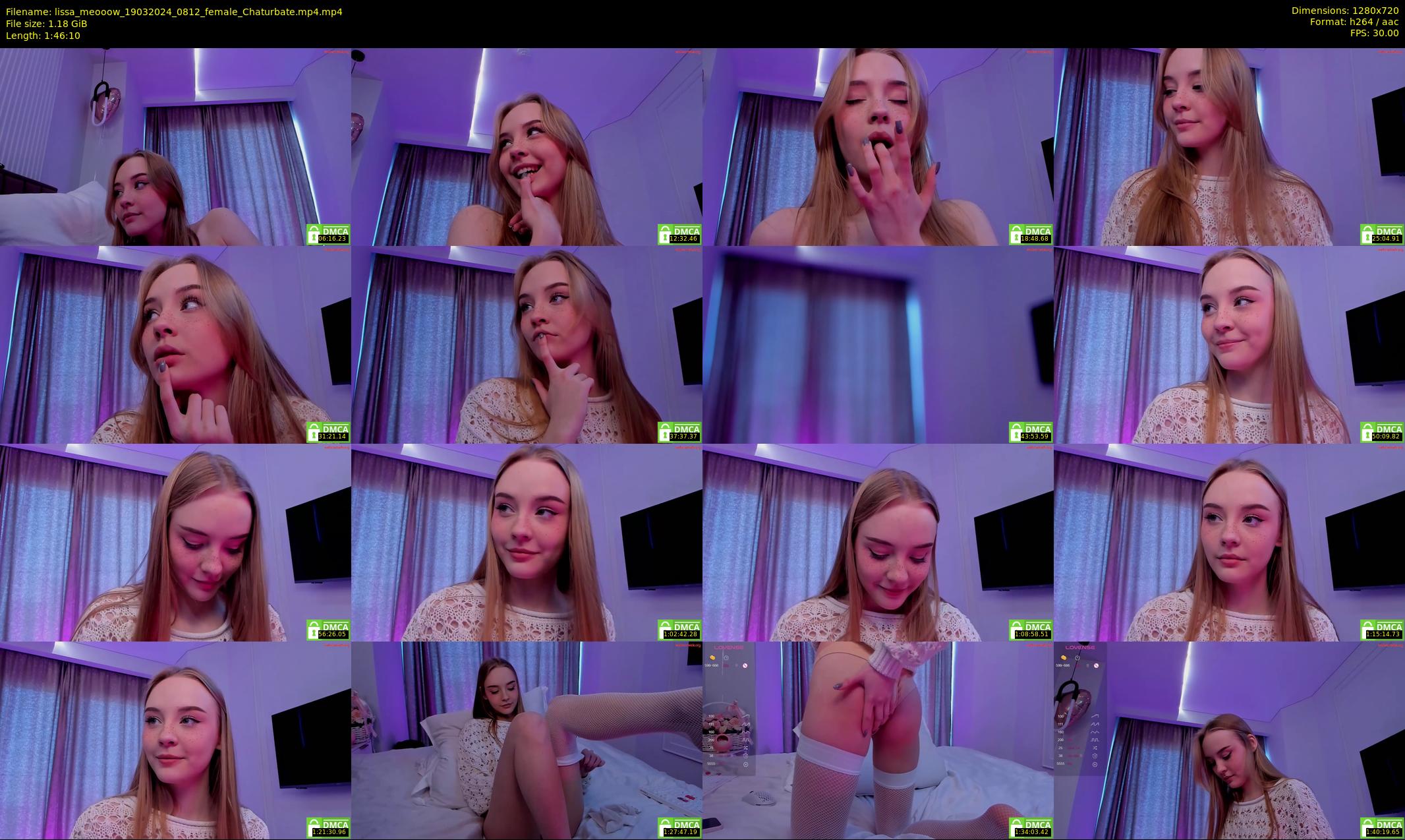 lissa_meooow — 107 minute Chaturbate female cam show recording, 720p, Mar 19, 2024