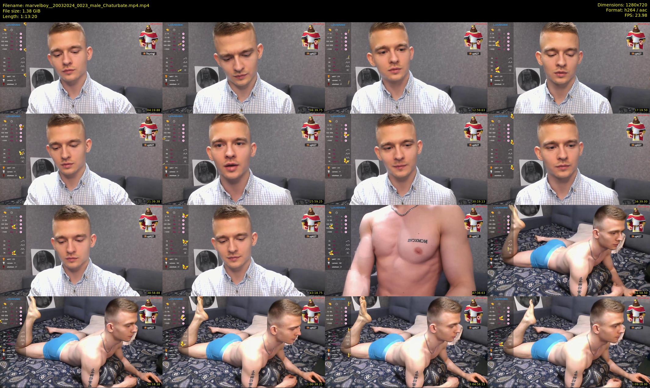 marvelboy_ — 74 minute Chaturbate male cam show recording, 720p, Mar 20, 2024