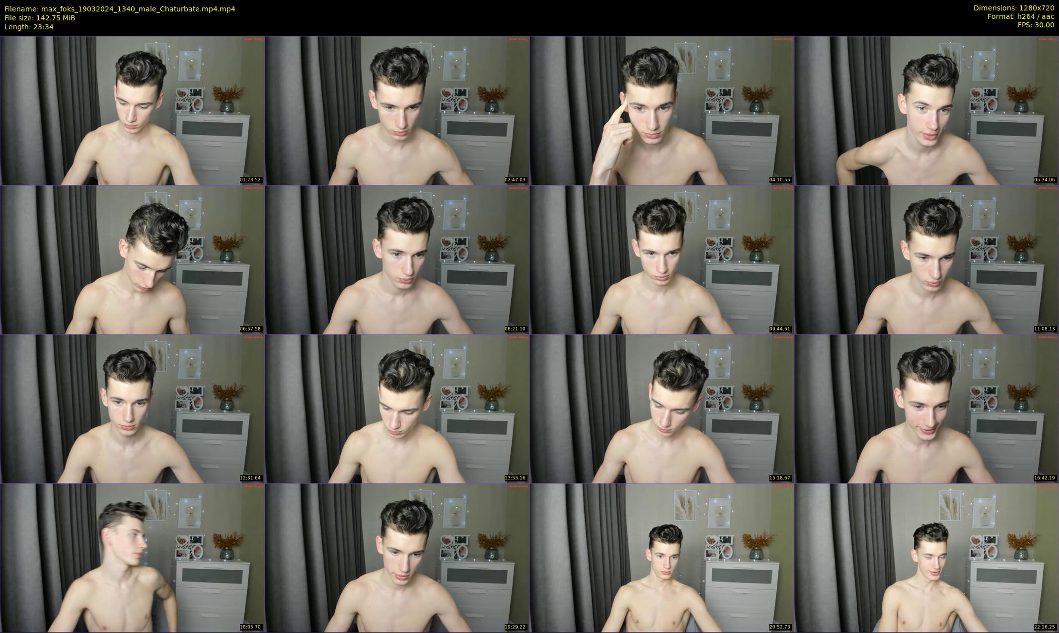 max_foks — 24 minute Chaturbate male cam show recording, 720p, Mar 19, 2024