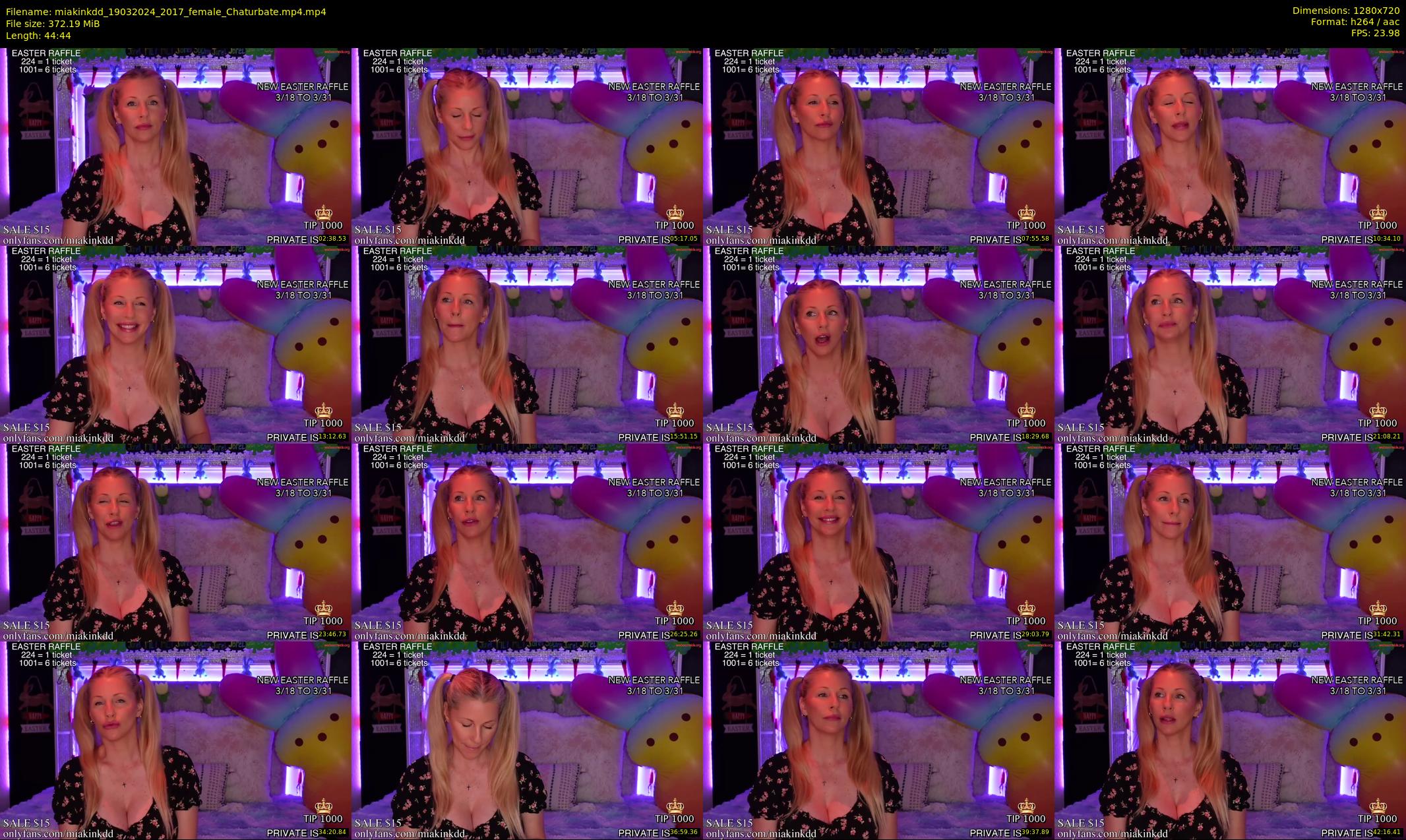 miakinkdd — 45 minute Chaturbate female cam show recording, 720p, Mar 19, 2024