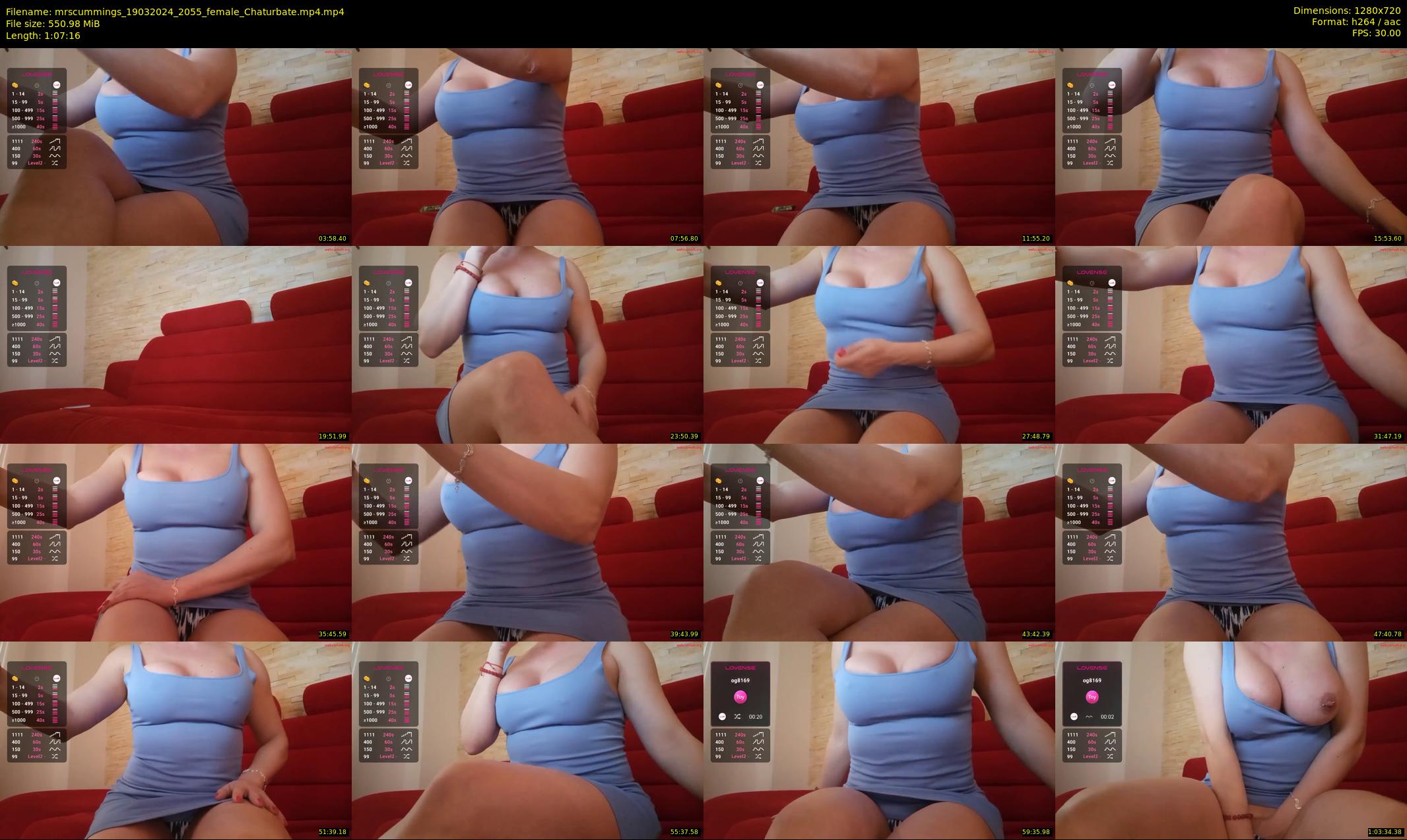 mrscummings — 68 minute Chaturbate female cam show recording, 720p, Mar 19, 2024