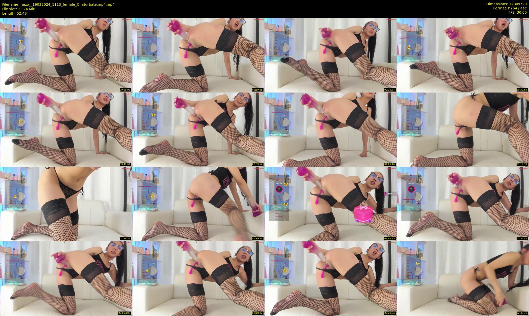 nezo_ — 3 minute Chaturbate female cam show recording, 720p, Mar 19, 2024