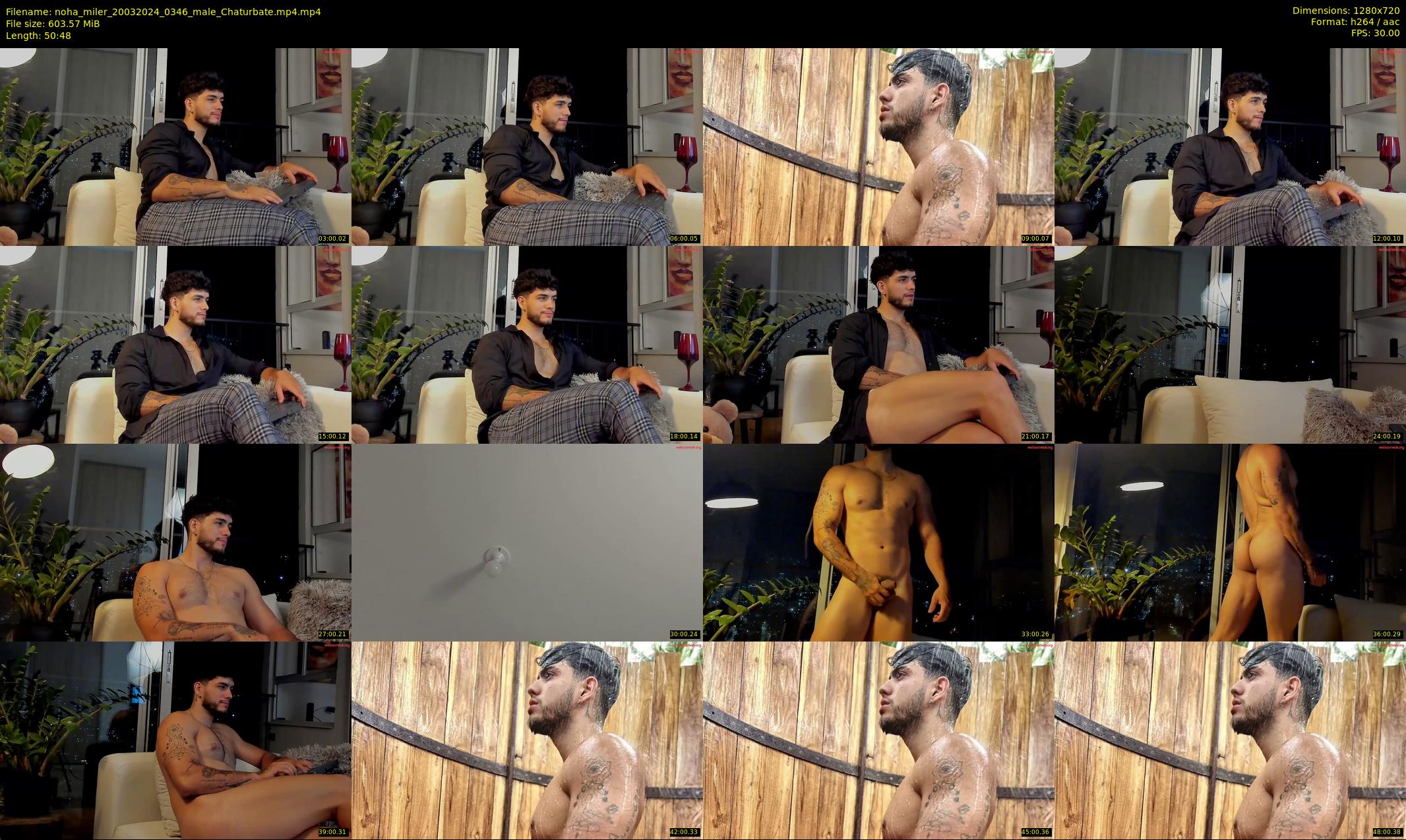 noha_miler — 51 minute Chaturbate male cam show recording, 720p, Mar 20, 2024