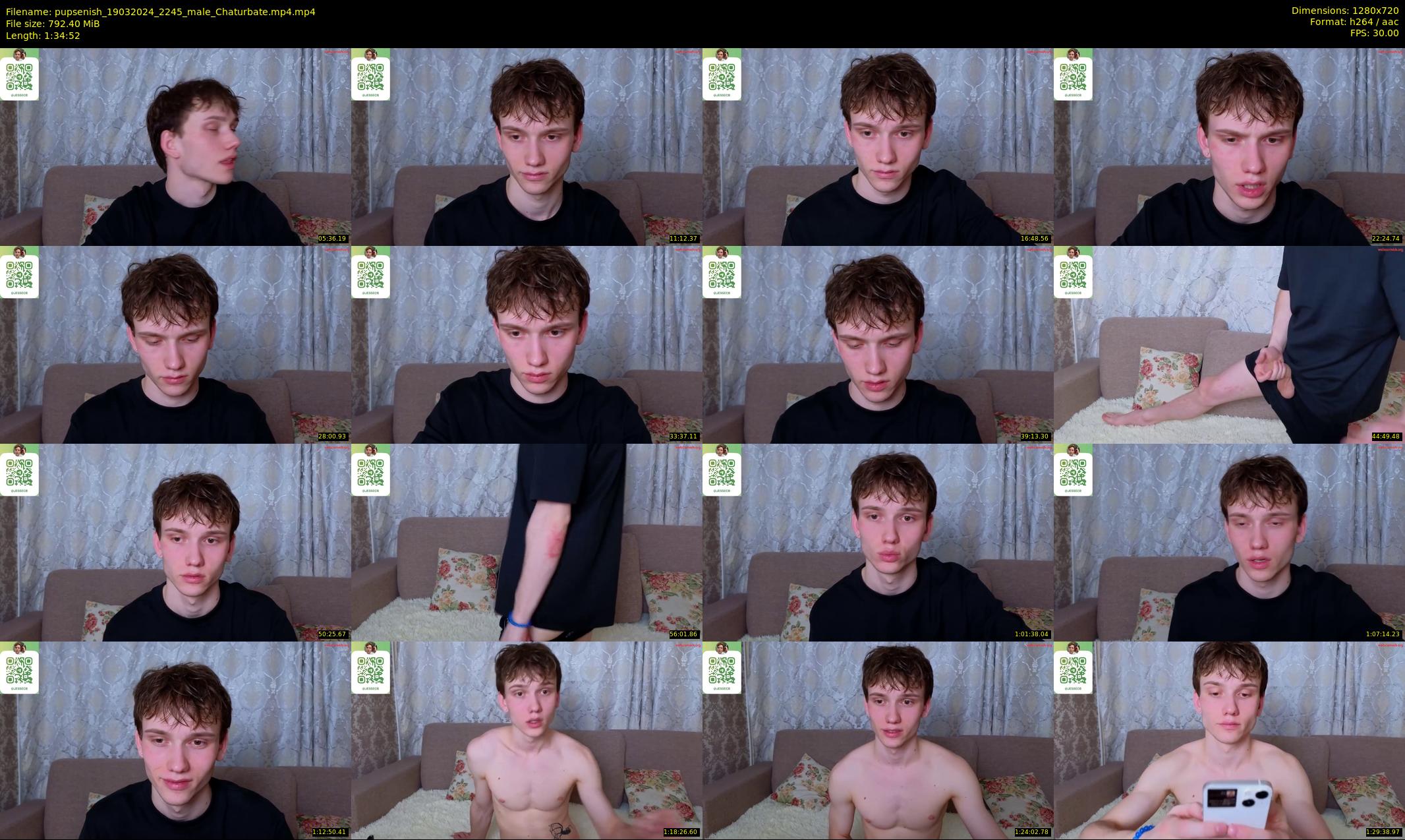 pupsenish — 95 minute Chaturbate male cam show recording, 720p, Mar 19, 2024