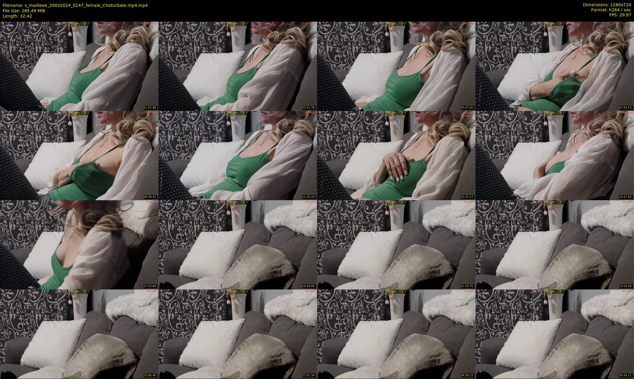 s_mailleee — 33 minute Chaturbate female cam show recording, 720p, Mar 20, 2024