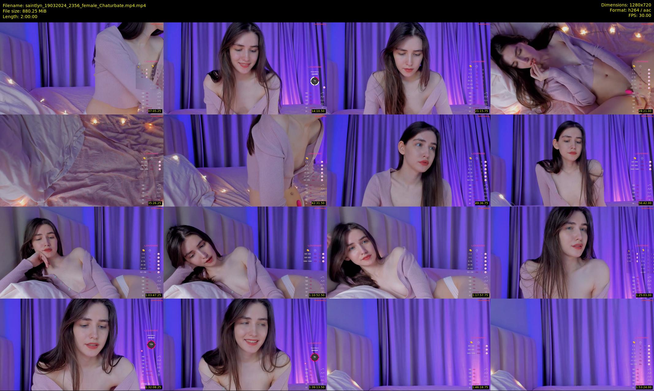 saintlyn — 120 minute Chaturbate female cam show recording, 720p, Mar 19, 2024