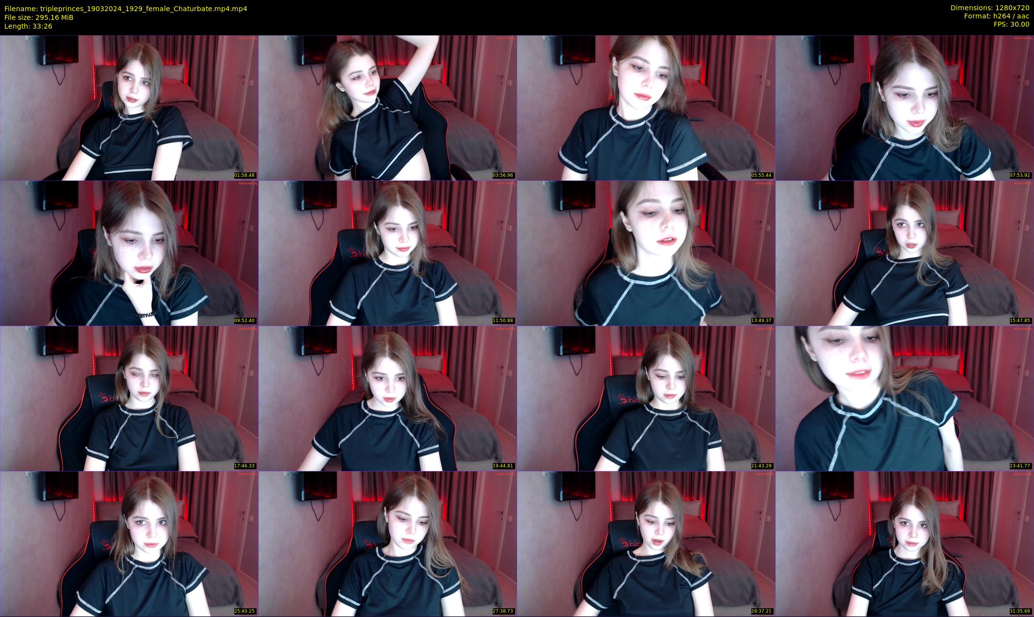 tripleprinces — 34 minute Chaturbate female cam show recording, 720p, Mar 19, 2024