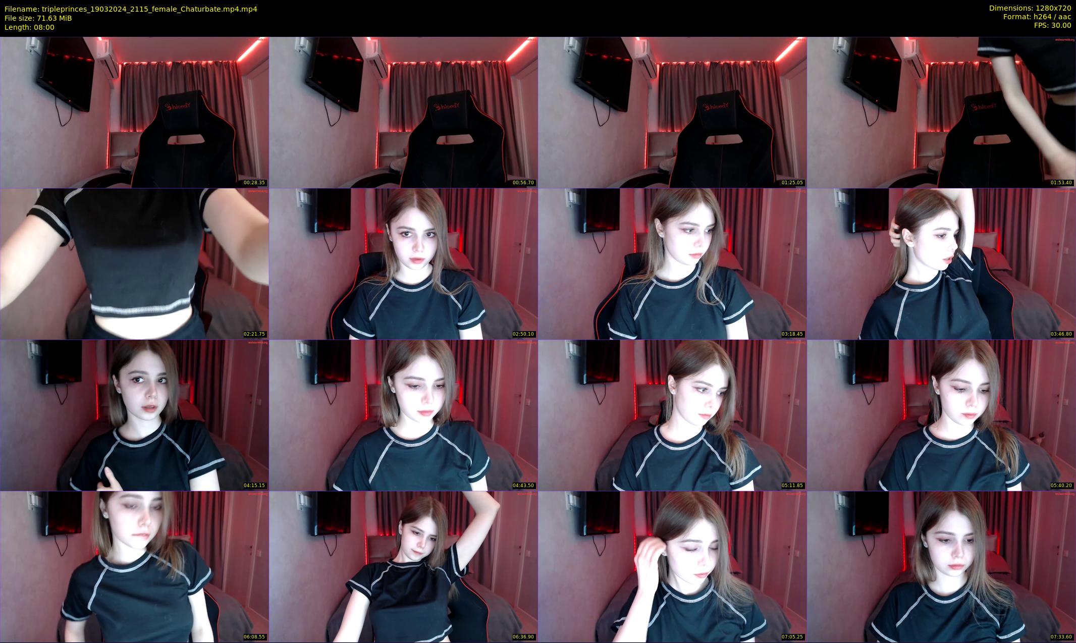 tripleprinces — 8 minute Chaturbate female cam show recording, 720p, Mar 19, 2024
