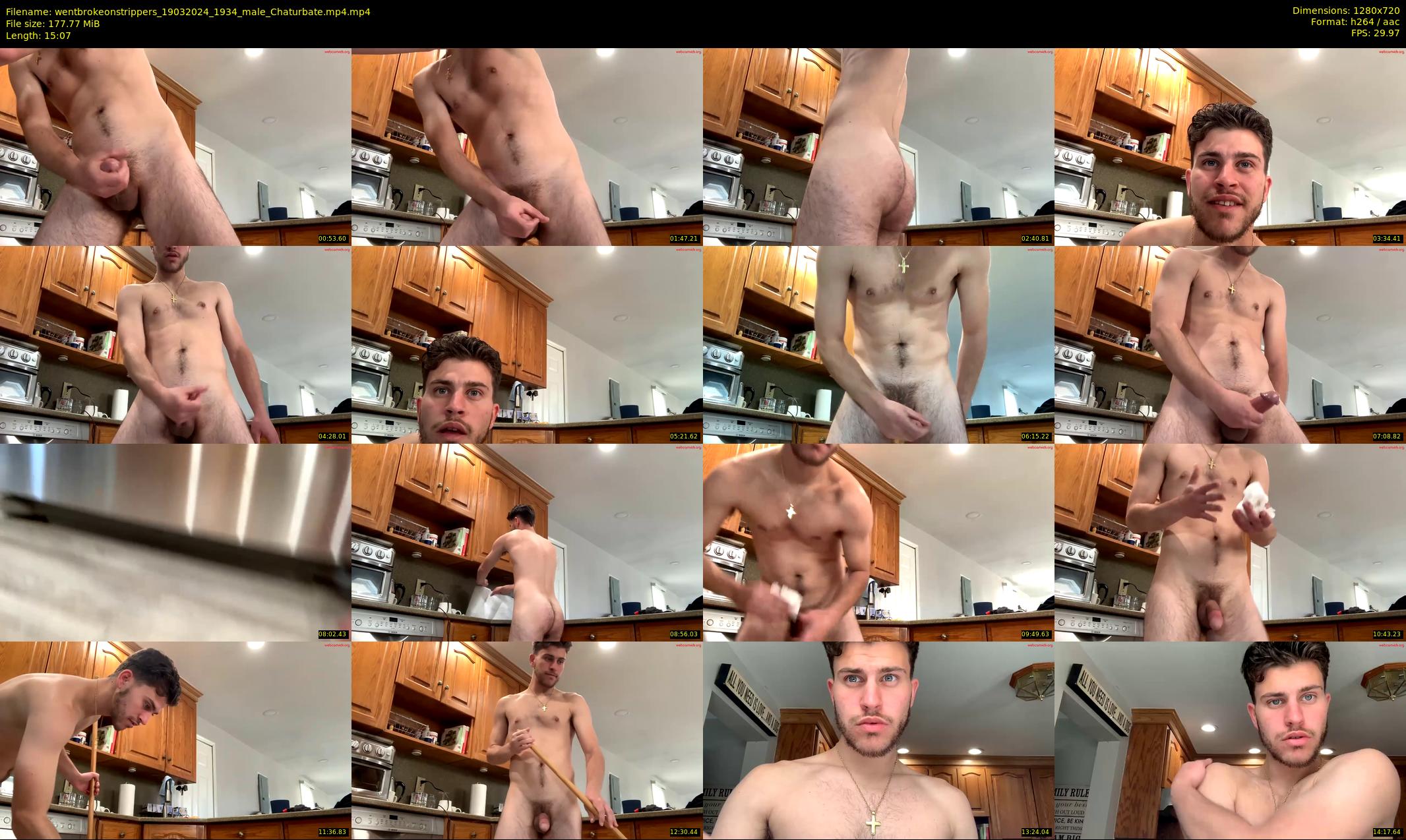 wentbrokeonstrippers — 16 minute Chaturbate male cam show recording, 720p, Mar 19, 2024