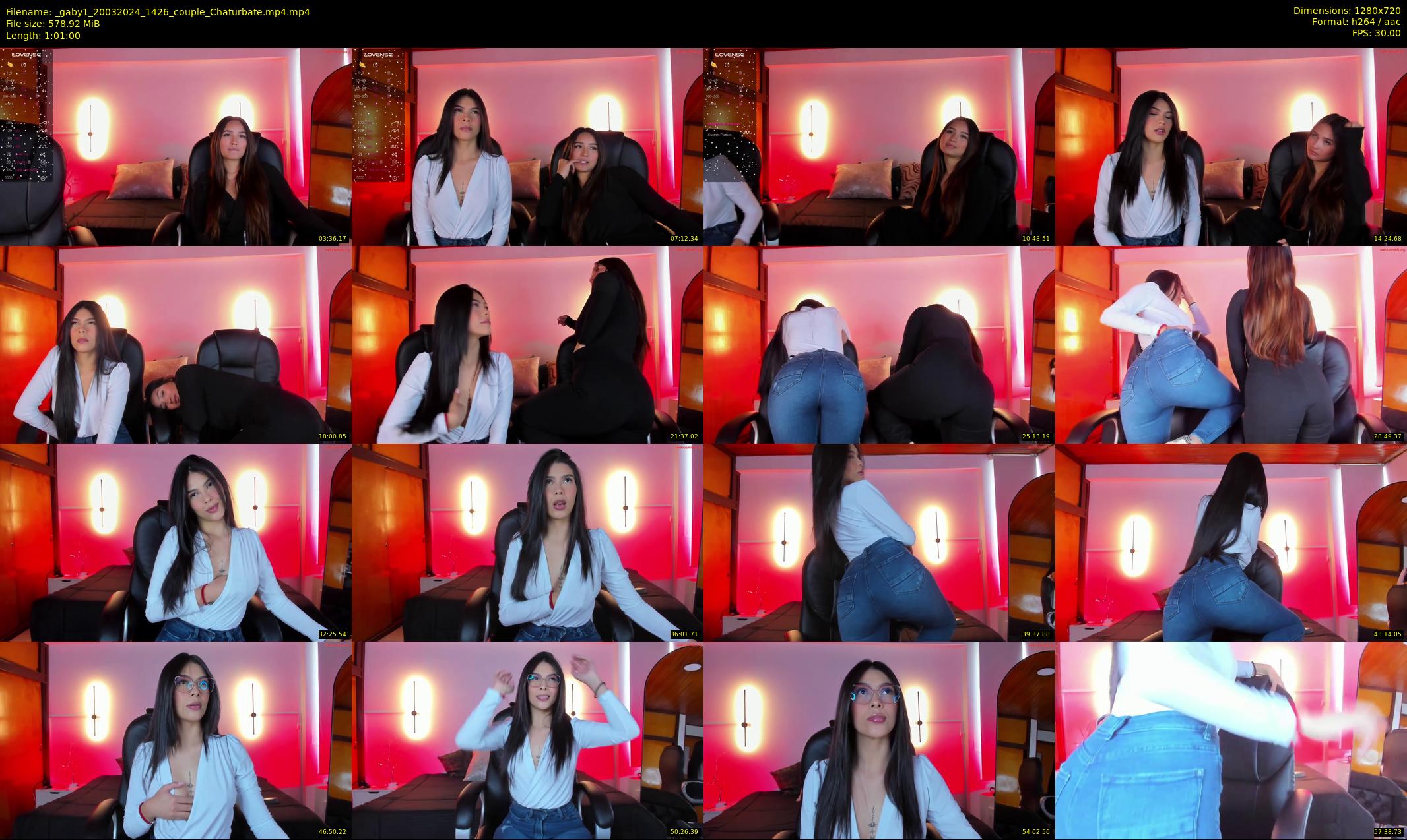 _gaby1 — 61 minute Chaturbate female cam show recording, 720p, Mar 20, 2024
