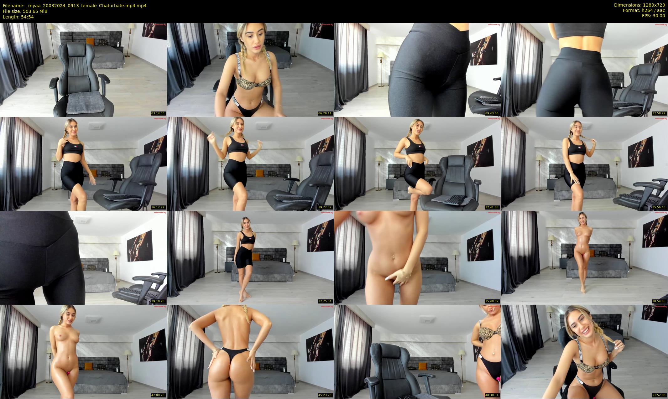 _myaa — 55 minute Chaturbate female cam show recording, 720p, Mar 20, 2024