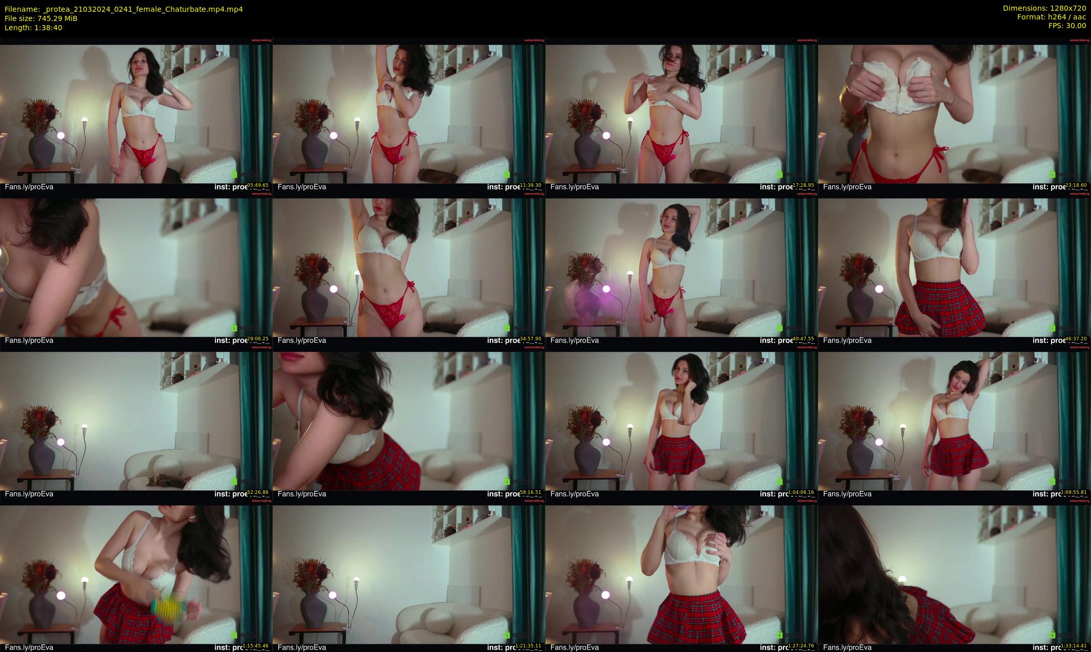 _protea — 99 minute Chaturbate female cam show recording, 720p, Mar 21, 2024