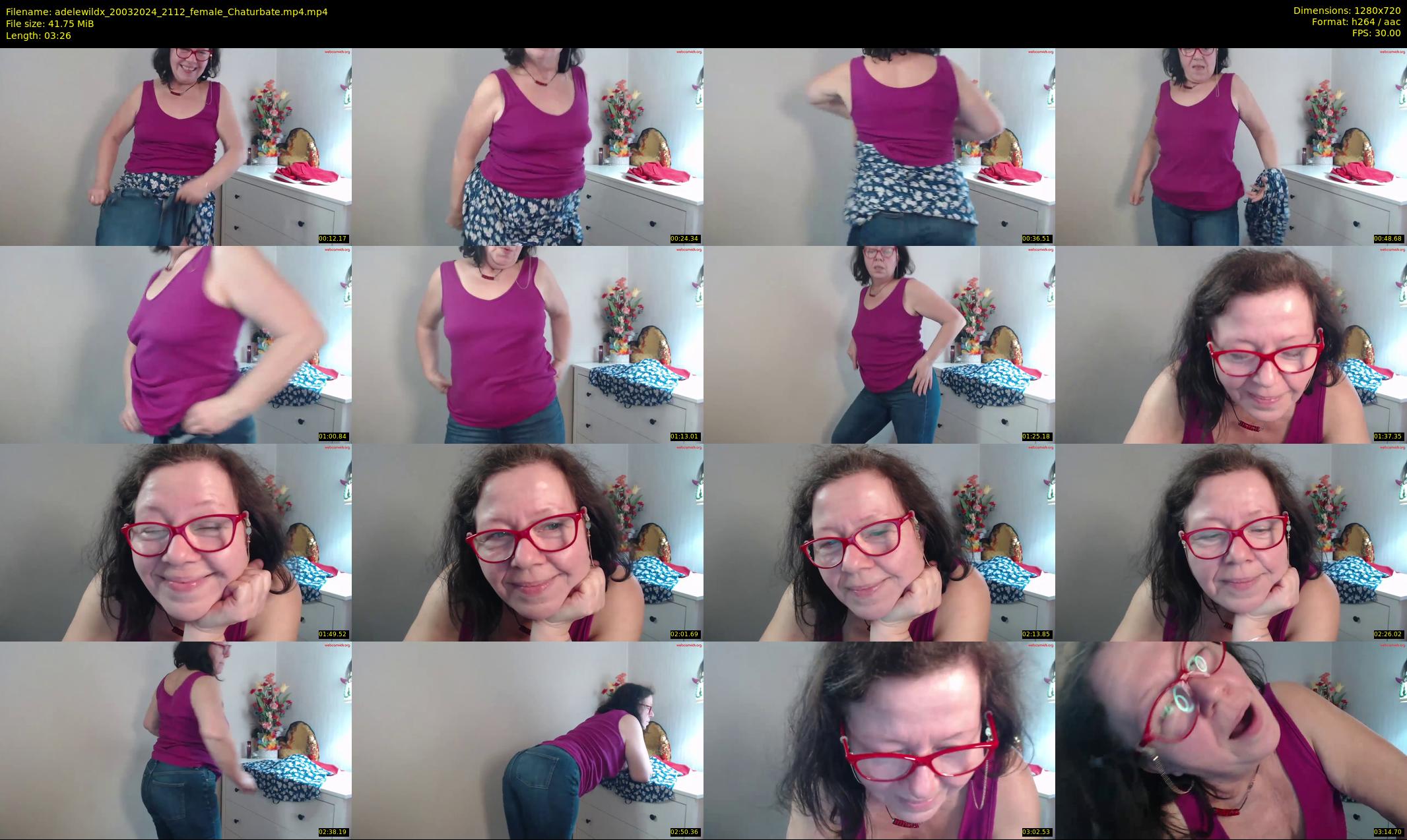 adelewildx — 4 minute Chaturbate female cam show recording, 720p, Mar 20, 2024