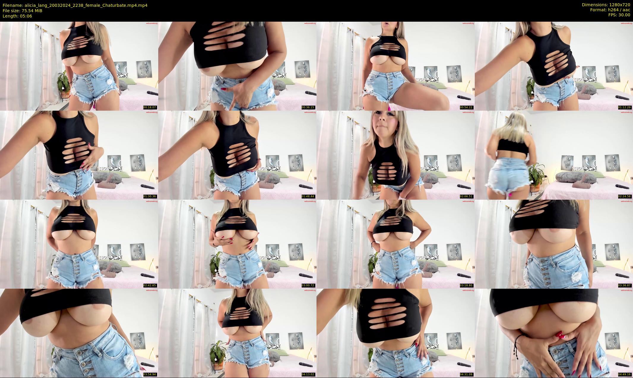 alicia_lang — 6 minute Chaturbate female cam show recording, 720p, Mar 20, 2024